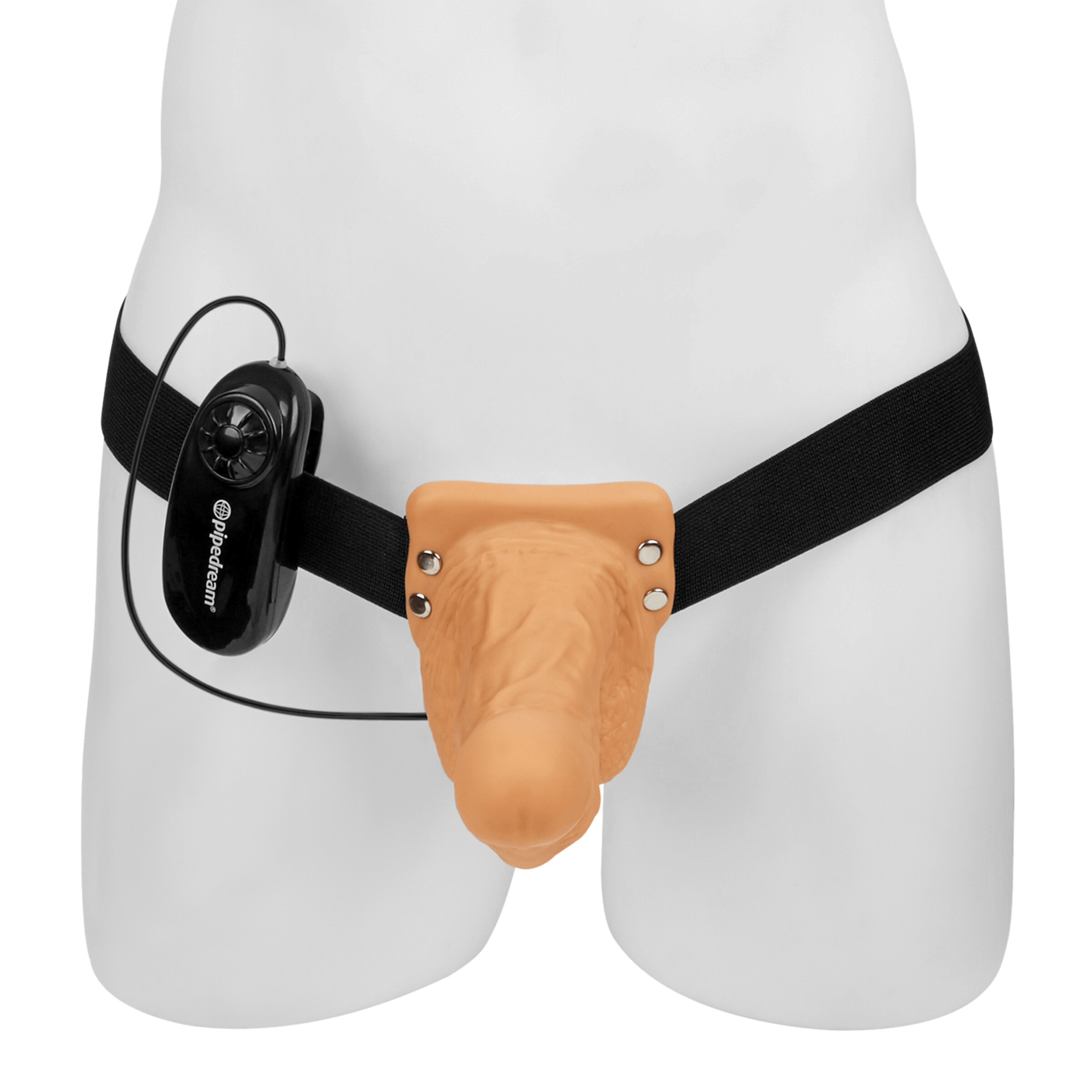 vibrating-hollow-strap-on-with-balls-25-cm-Natuurlijk licht-Zwart-3