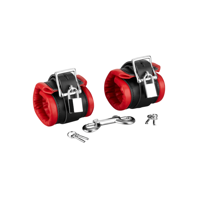 afsluitbare-gewatteerde-handboeien-Rood-Zwart-3