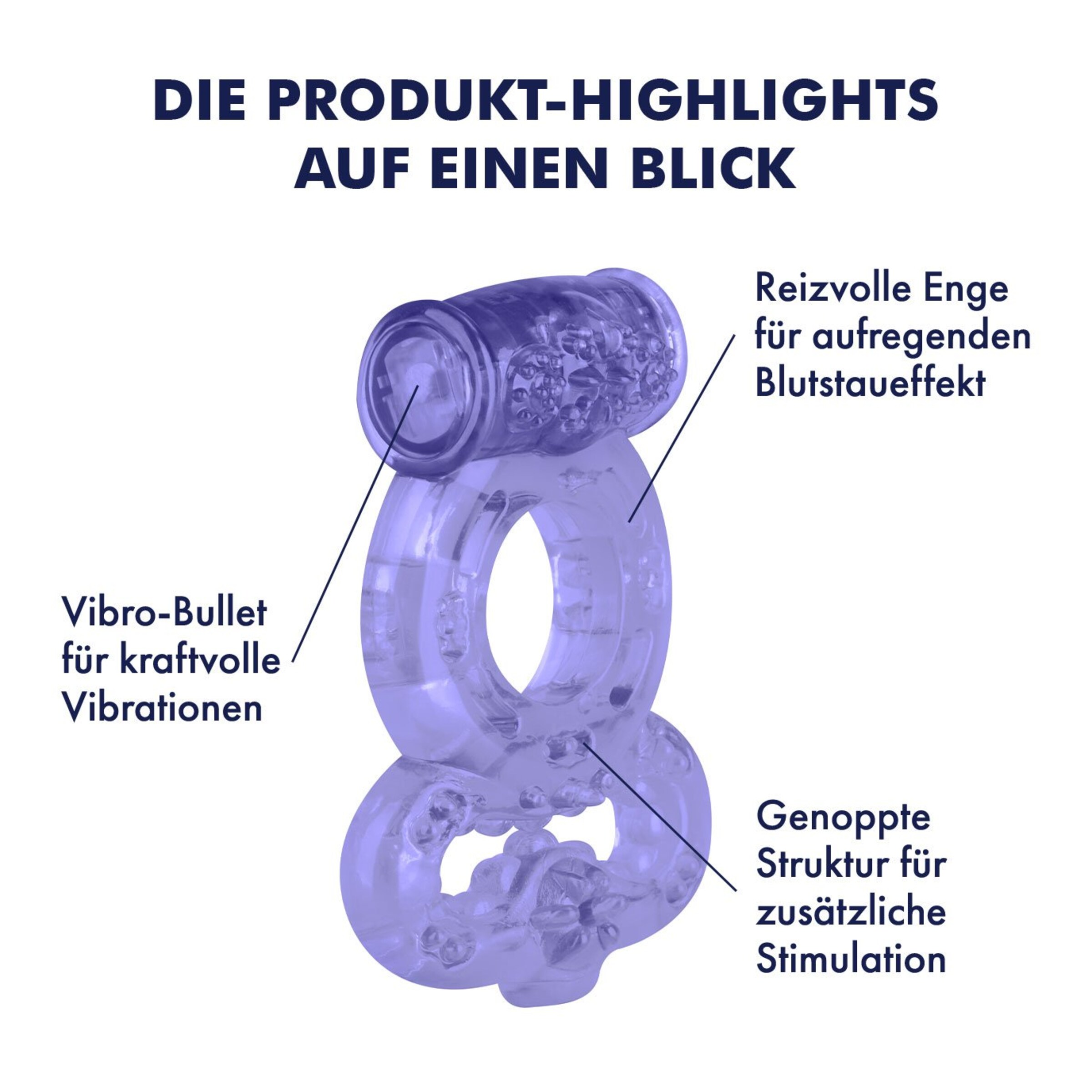 penisring eis de EIS, Penisring, Transparenter Penisring mit Bullet, 2,2-4 cm, wasserdicht  (IPX7), inklusive Batterien, intensive Vibrationen : Amazon.de: Drogerie &  Körperpflege