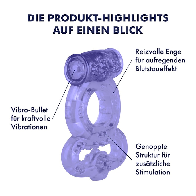 Penis- und Hodenring, 2 - 5 cm Lila online kaufen Penis- und Hodenring, 2 - 5 cm Lila online kaufen