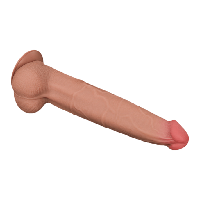 sliding-skin-dildo-34-cm-Brun naturel clair-2