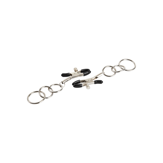 tepelklemmen-met-triple-ringen-Schwarz-Silber-1