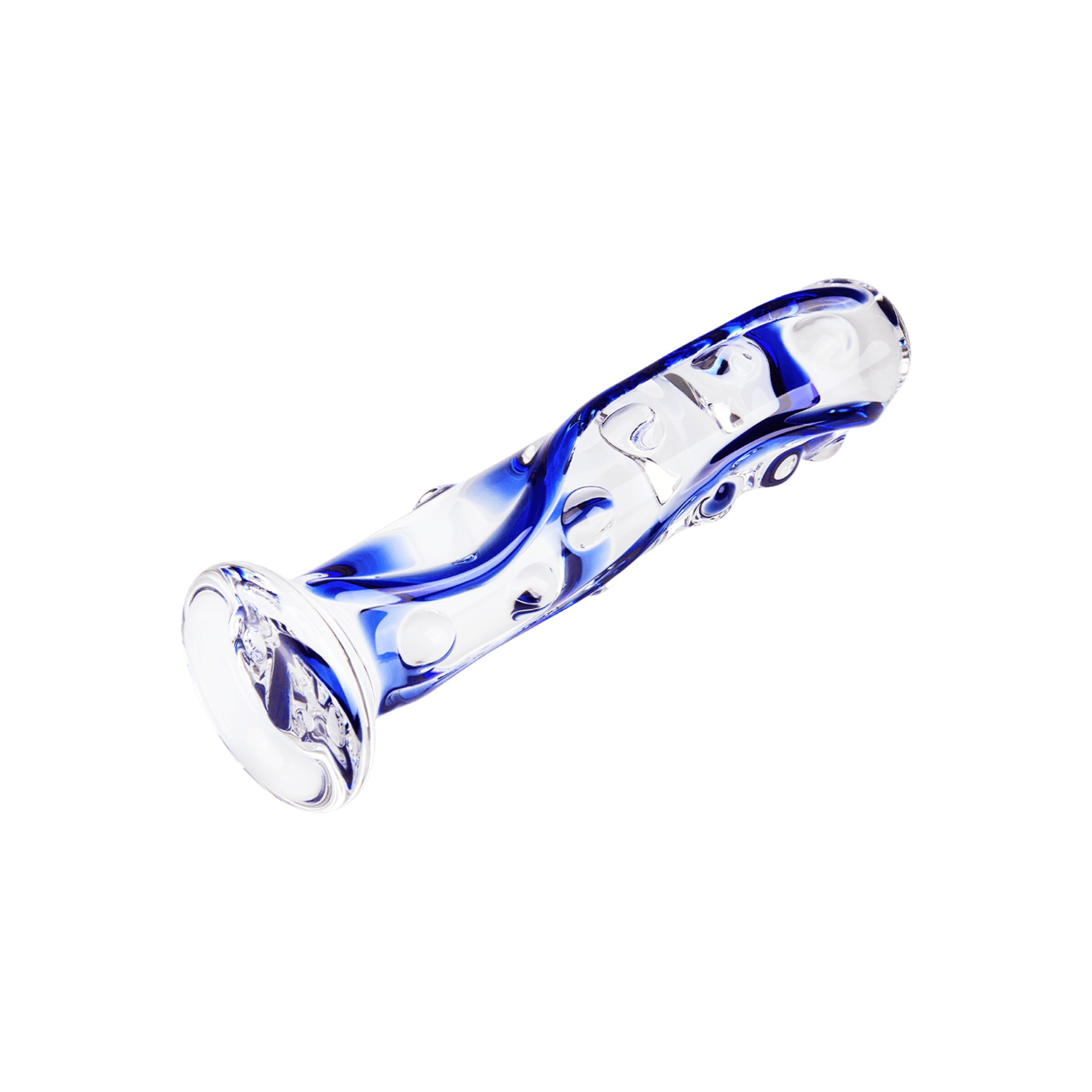 glasdildo-mit-noppen-16-cm-Blau-Transparent-2