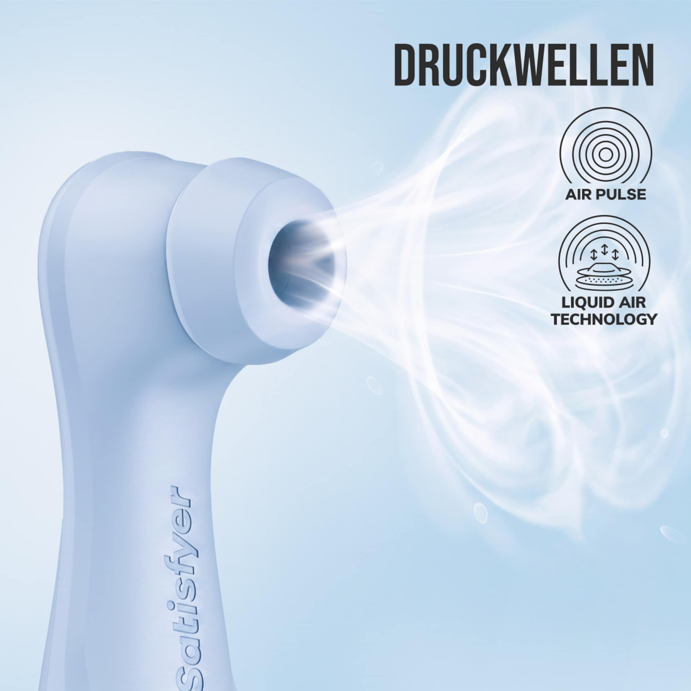Satisfyer - Pro 2 Generation 4 - Double Air Luchtdruk Vibrator - Lichtblauw