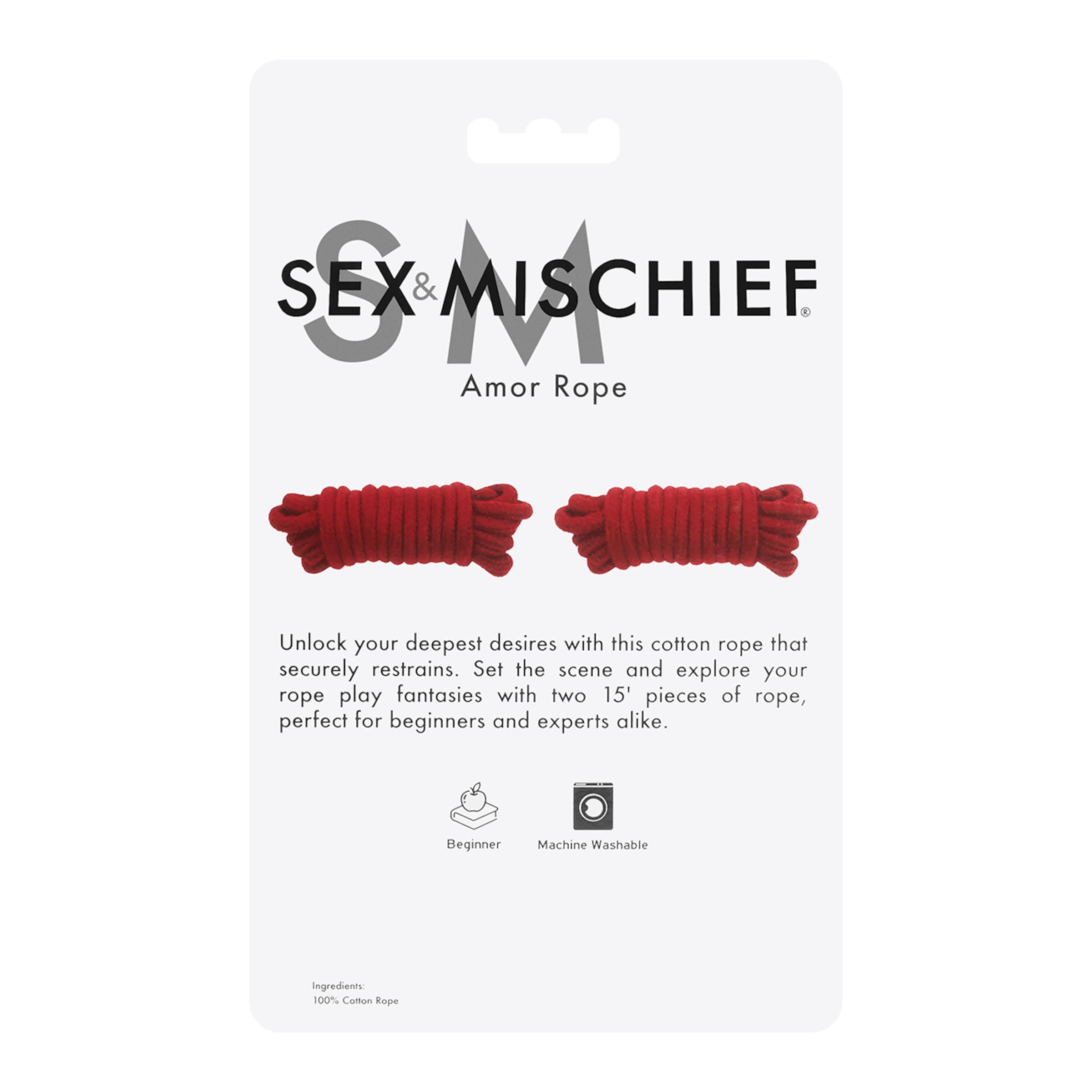 Sex & Mischief - Amor Rope, 2 x 4,57 m