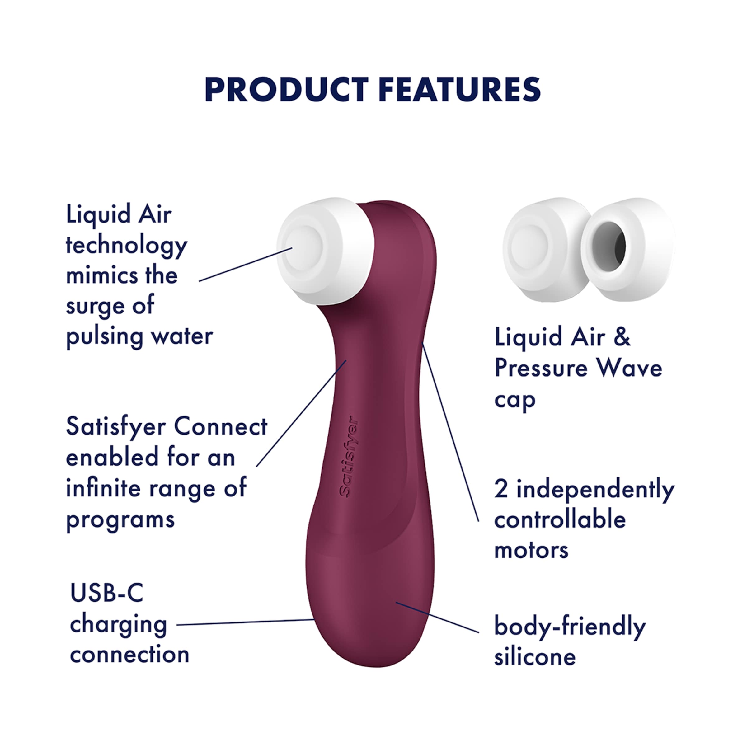 Satisfyer 'Pro 2 Generation 3 Connect App', 16,5 cm