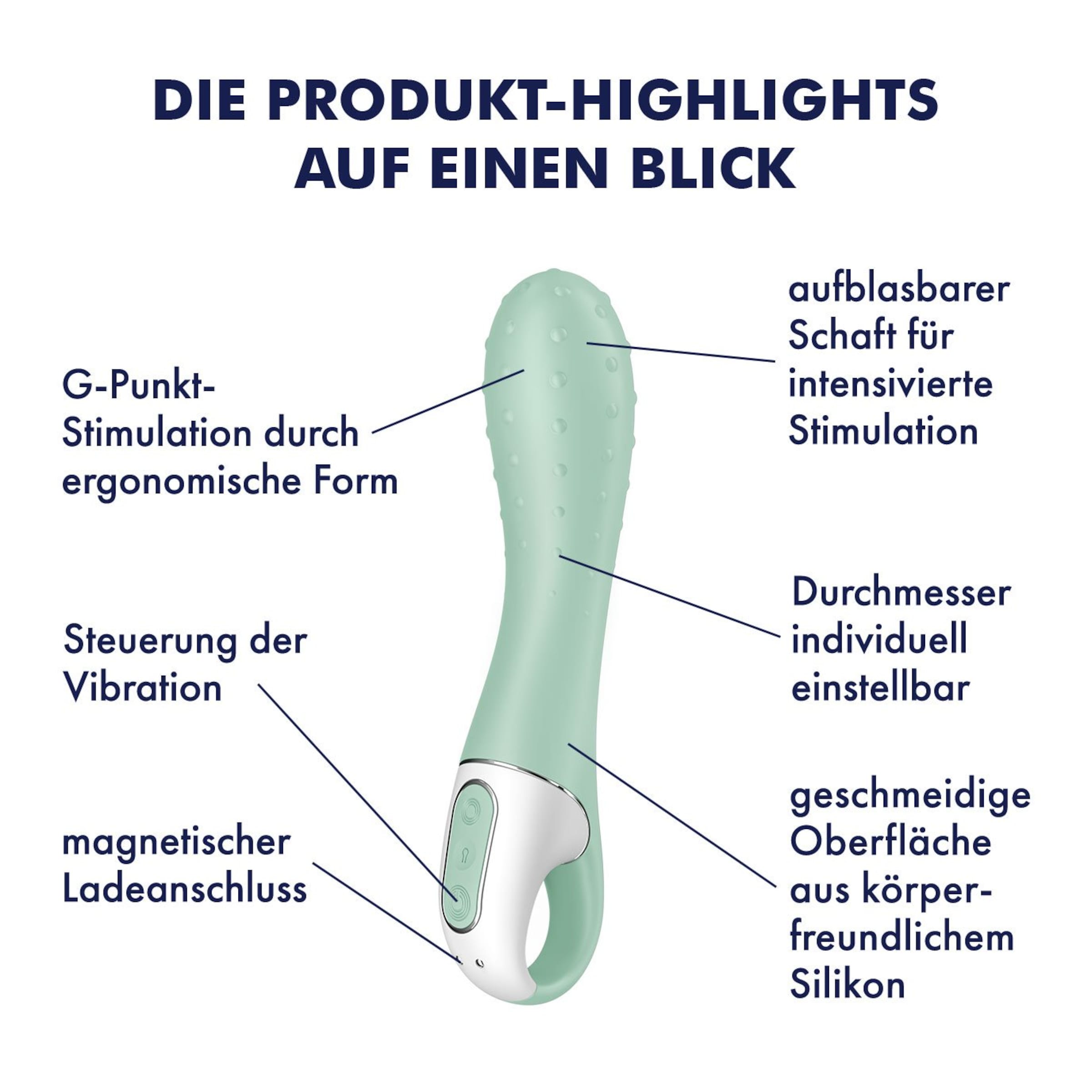 Satisfyer Air Pump Vibrator 3, 20 cm