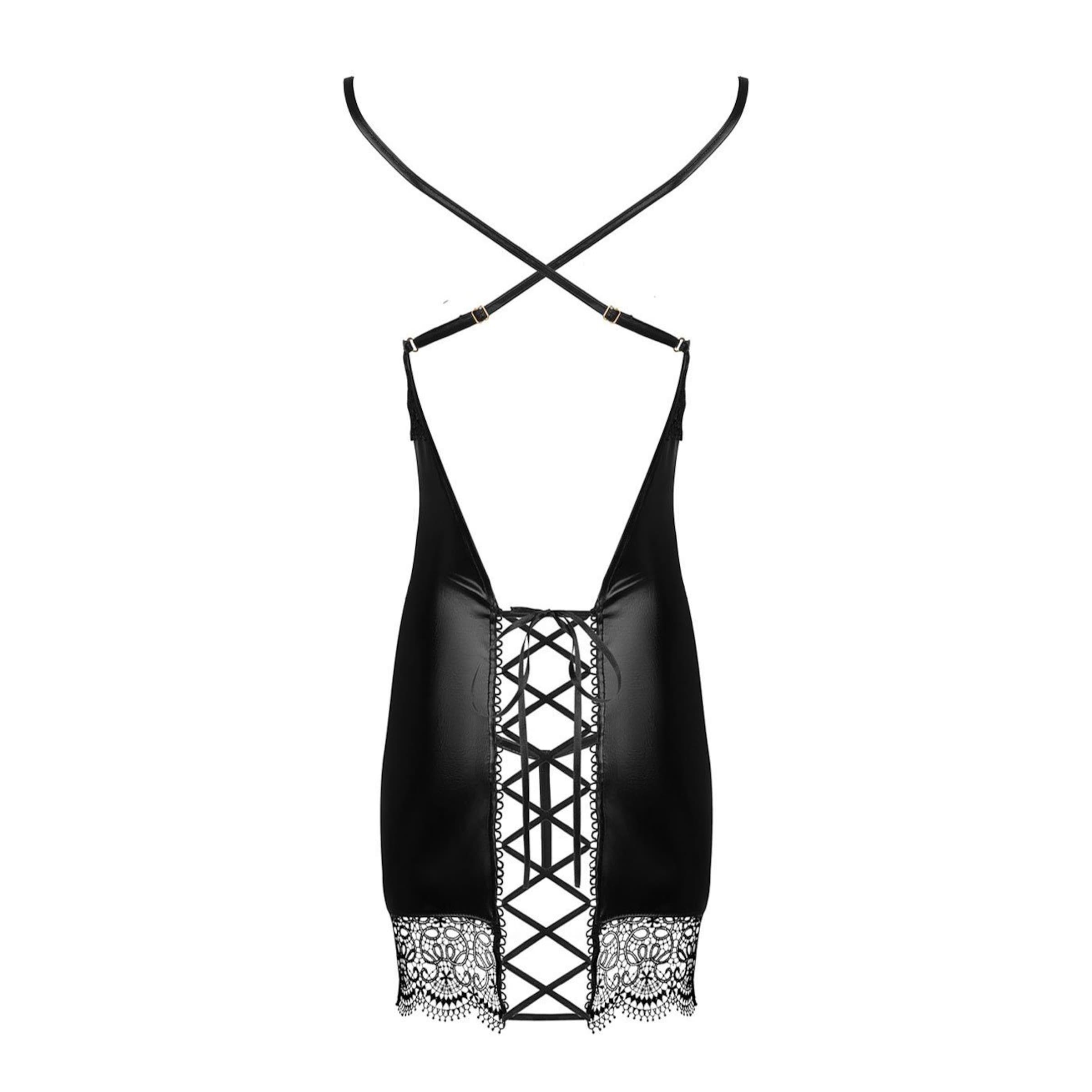 Adelia - Chemise & Thong, 2 tlg.