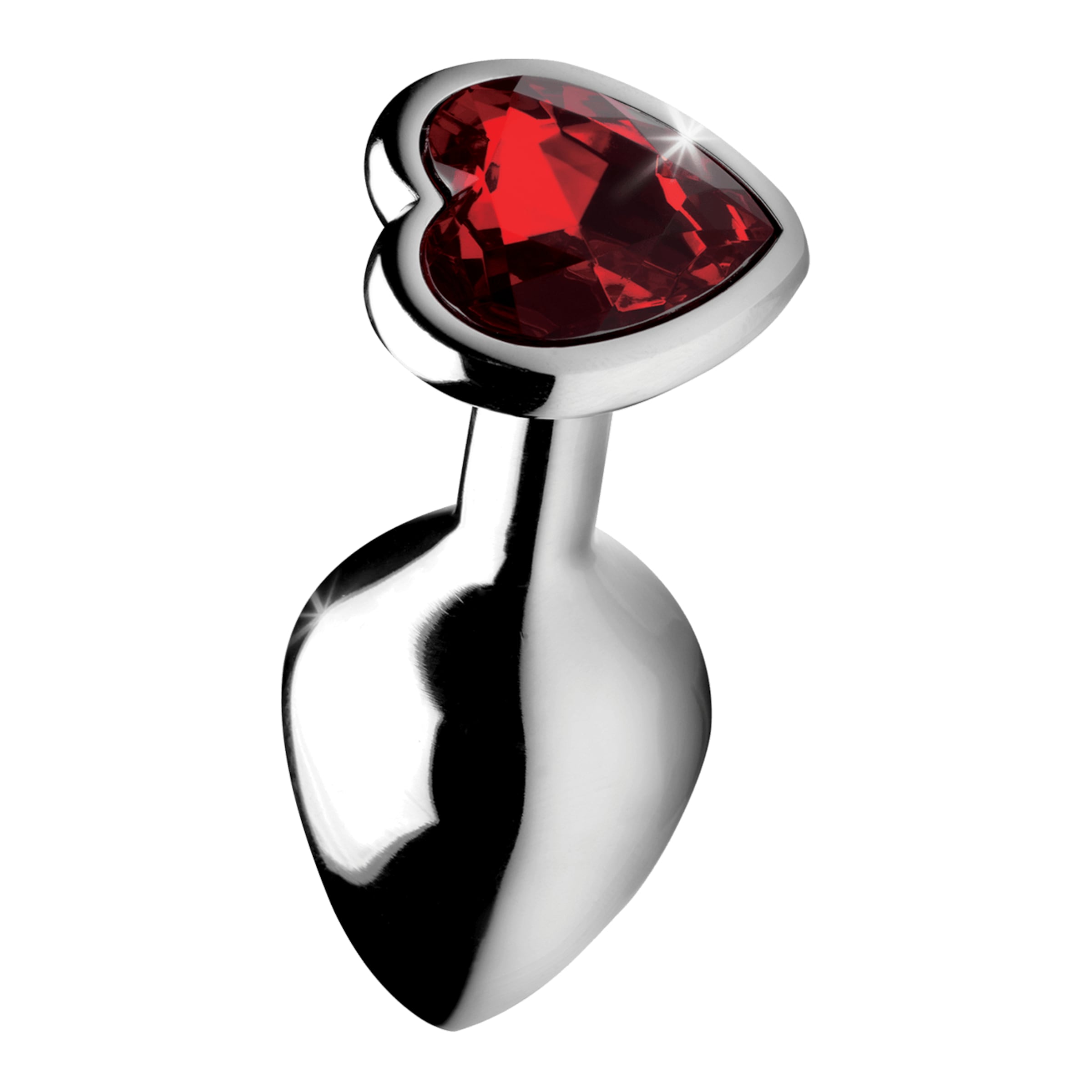 Booty Sparks - Red Heart Gem Medium, 8,4 cm