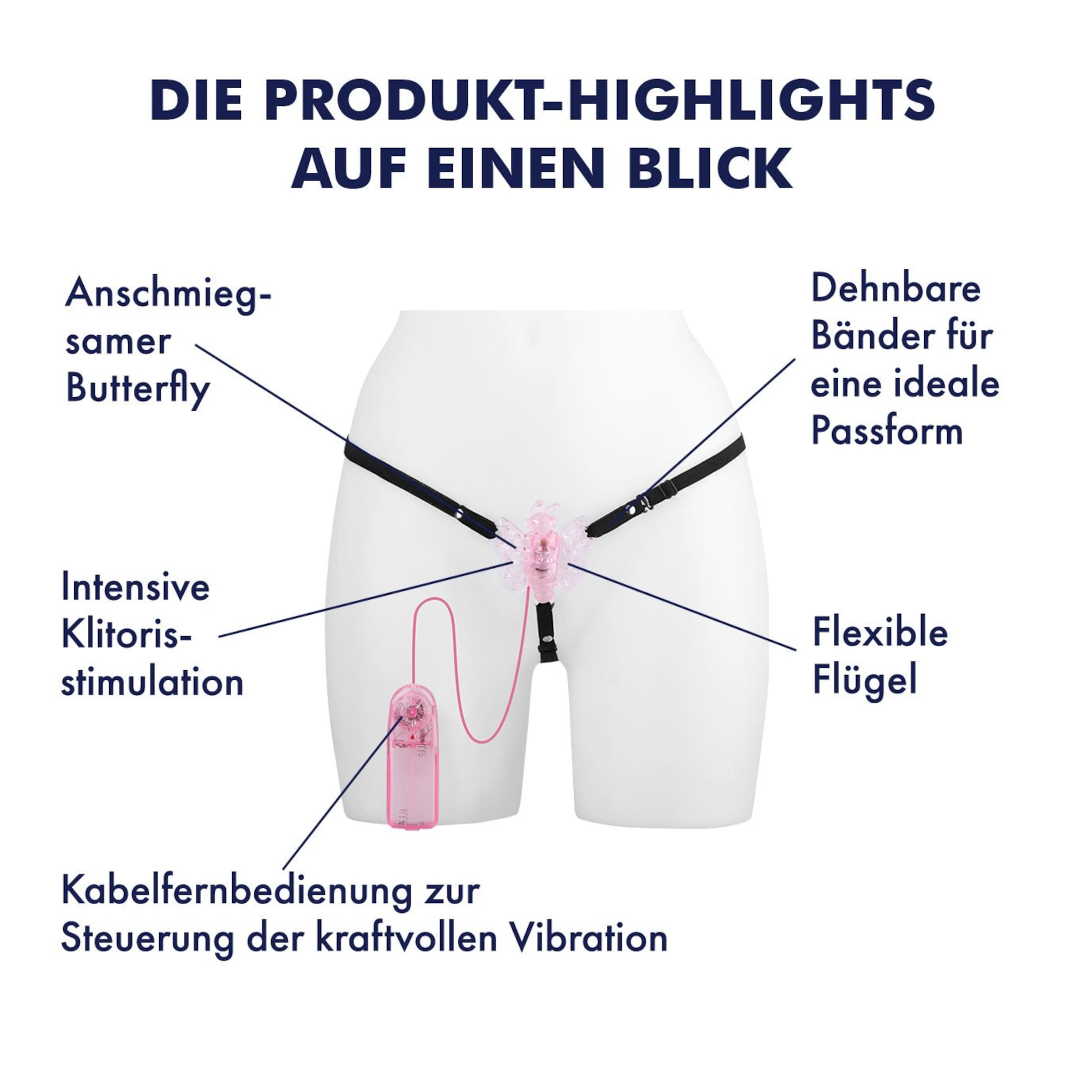 Butterfly mit Fernbedienung