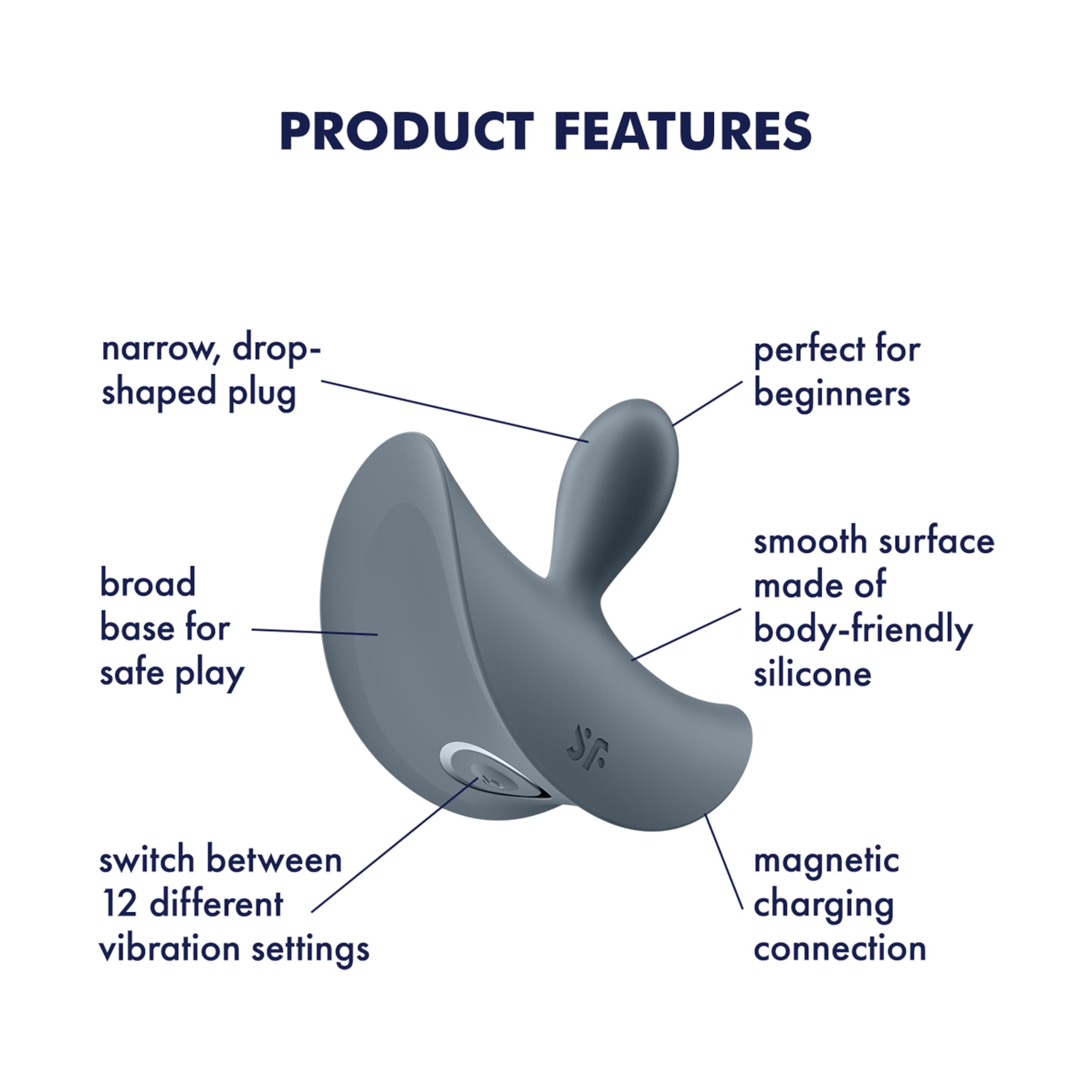 Satisfyer Booty Absolute Beginners 2, 8 cm