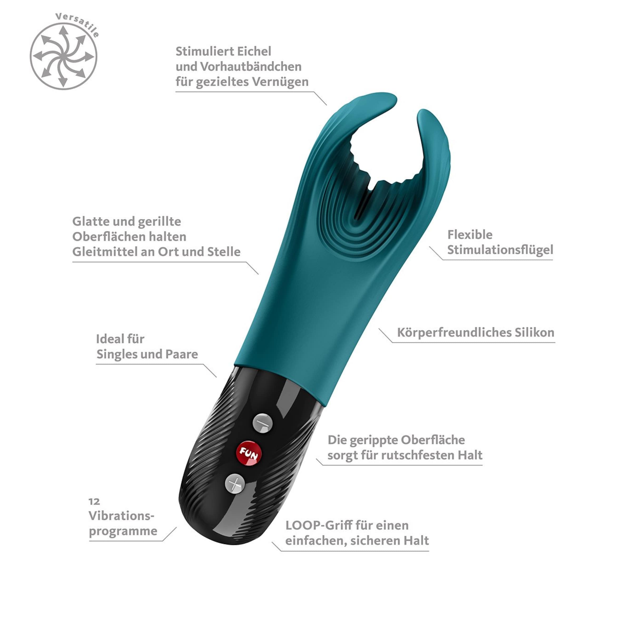 Fun Factory Manta, 18,1 cm