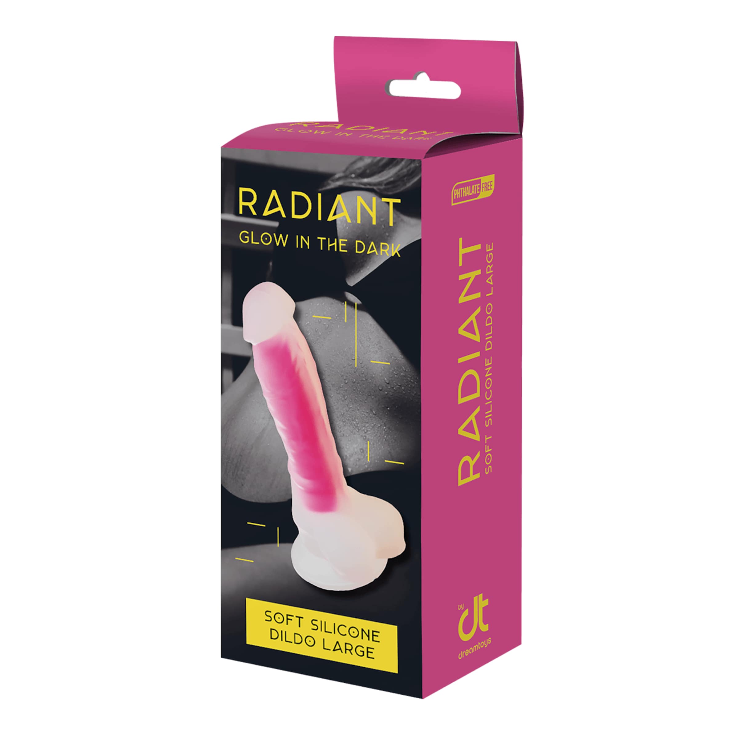 Radiant - Glow in the Dark Dildo, 21 cm
