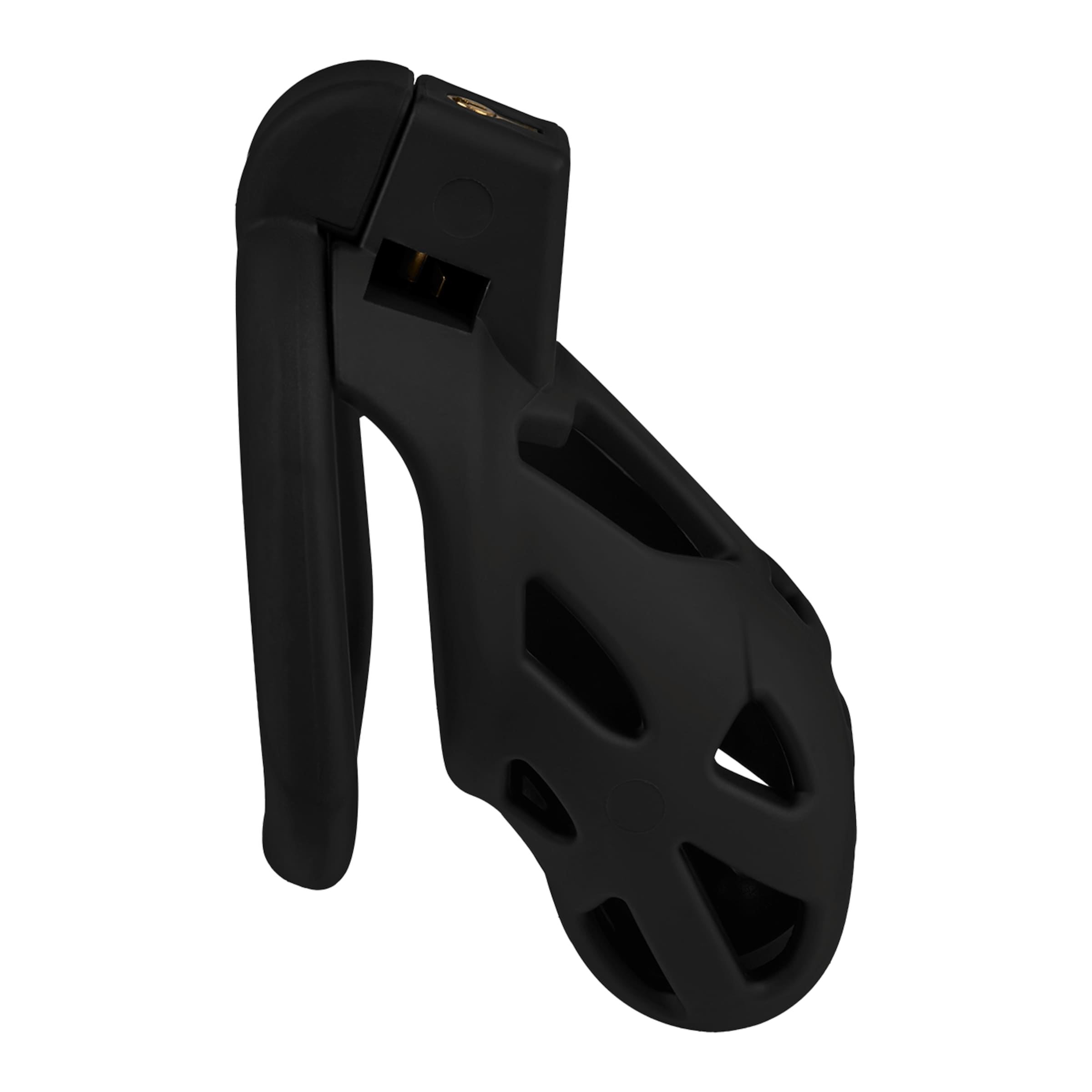 Keuschheitskäfig mit 5 Ringen, Größe M