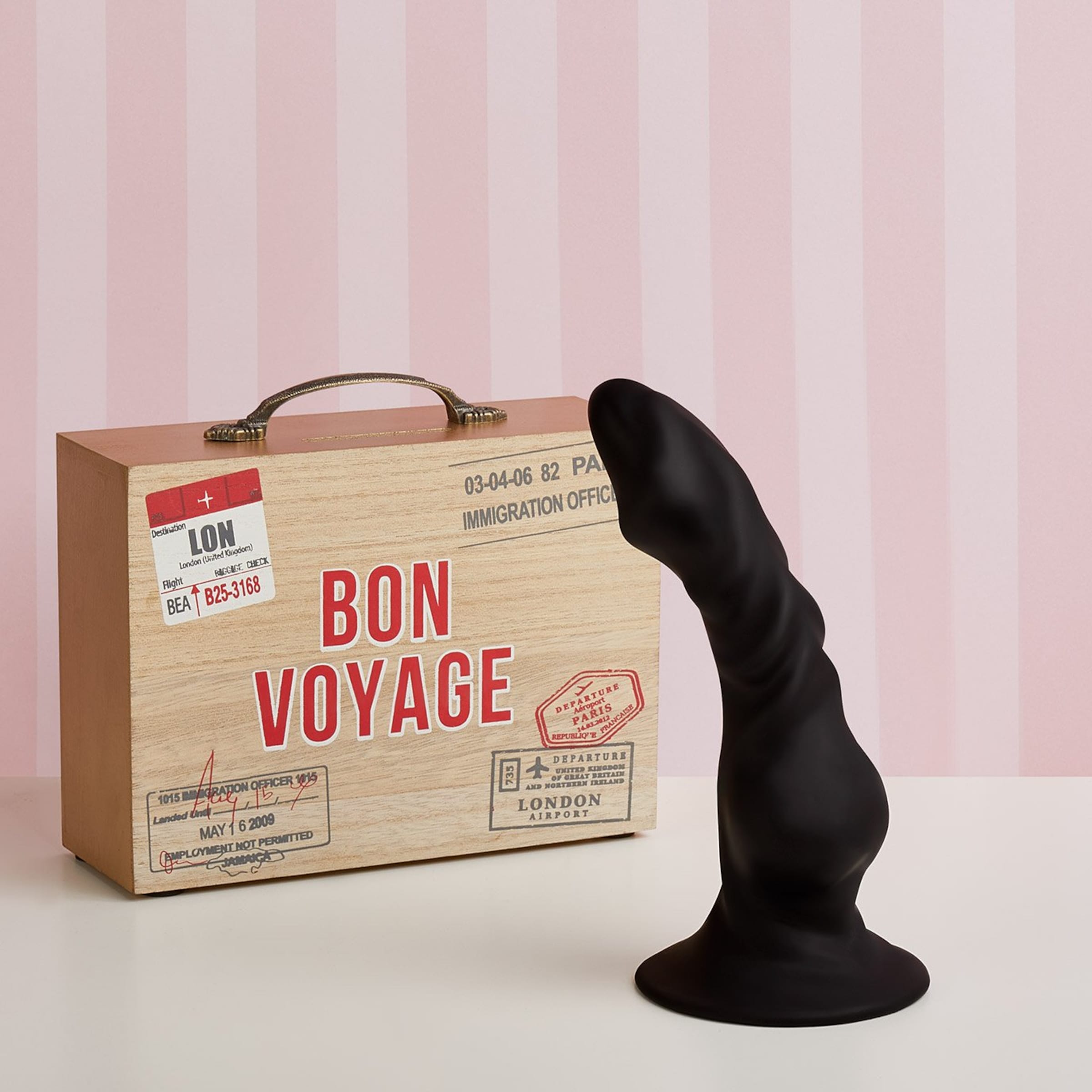 Alien Dildo aus Silikon, 21 cm