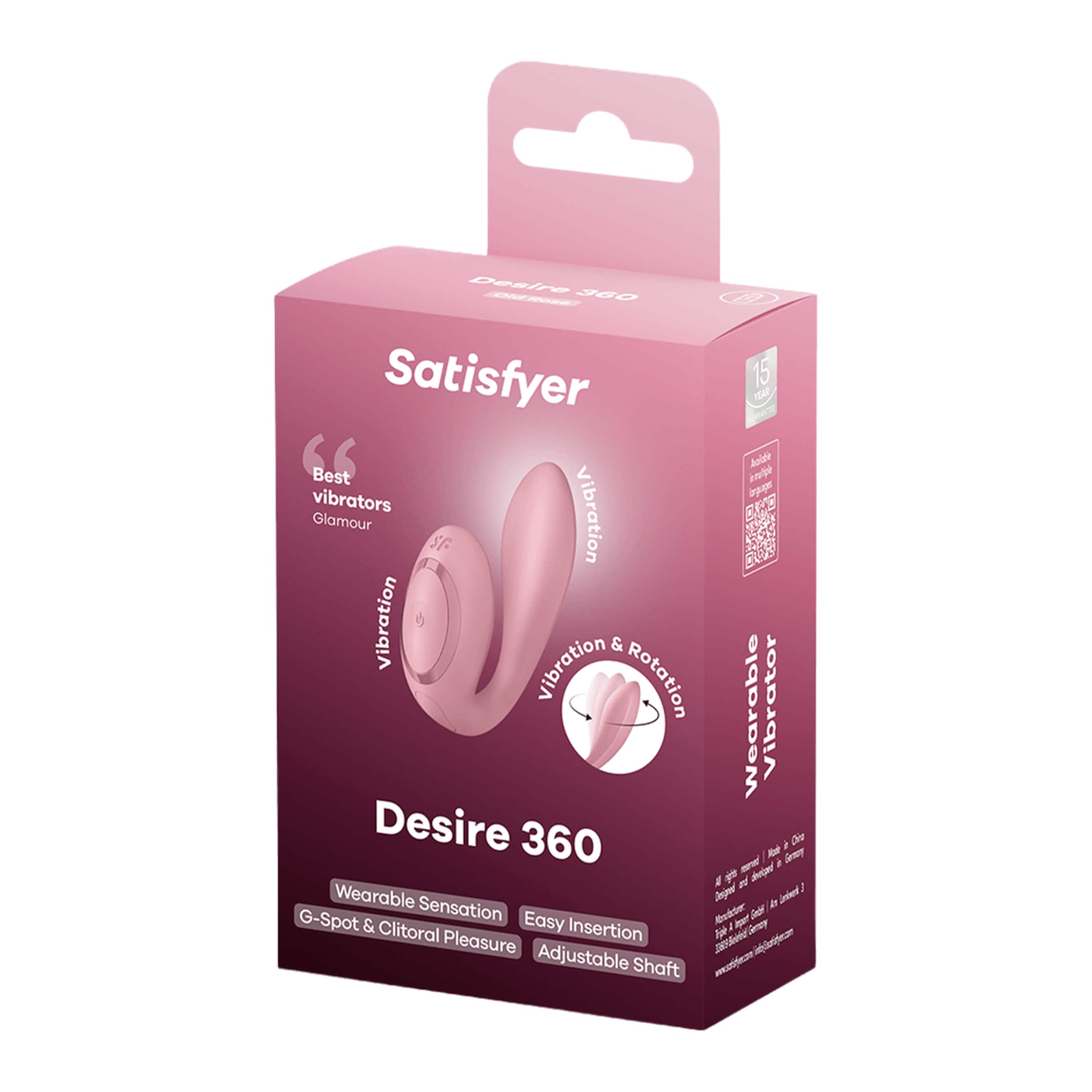 Satisfyer Desire 360, 9 cm