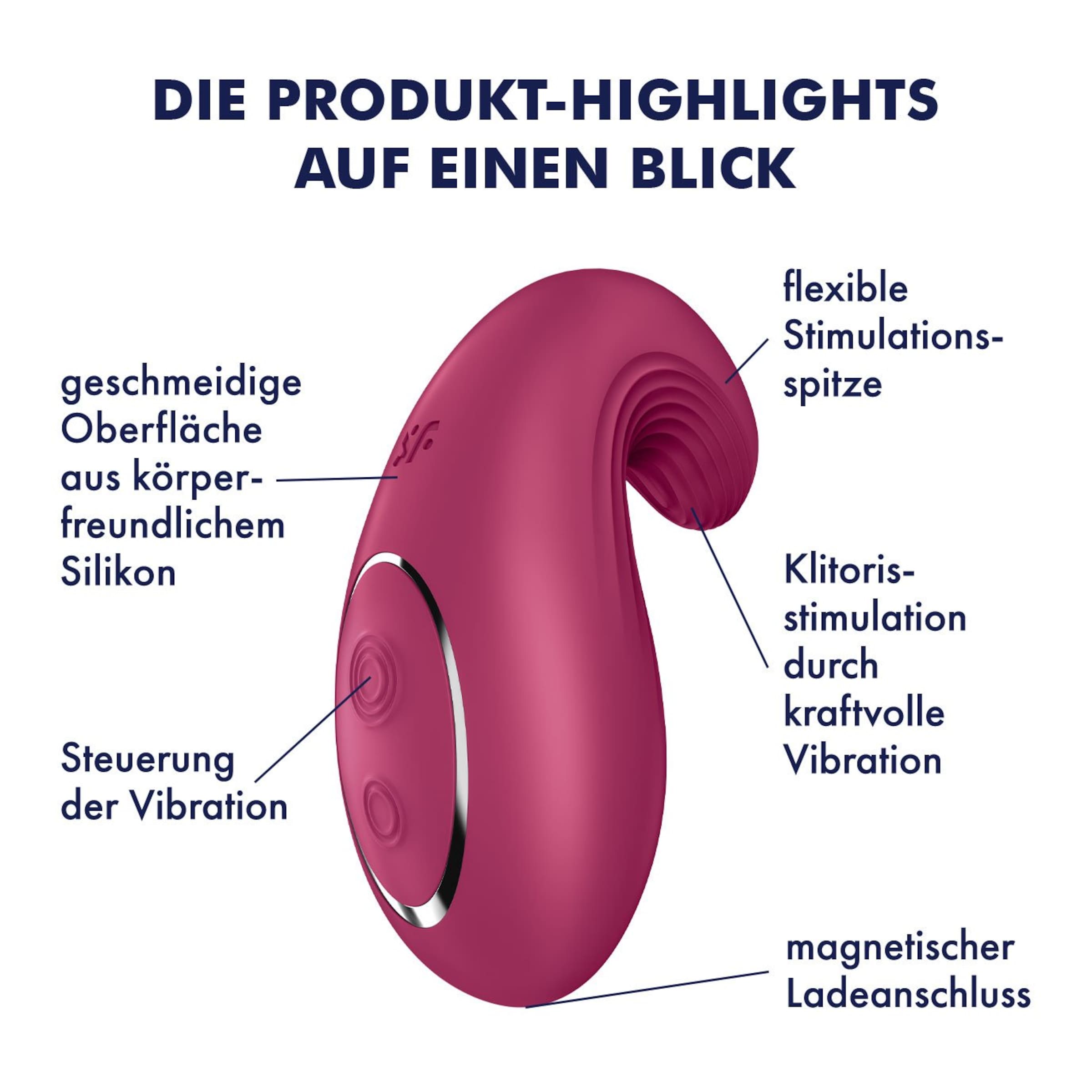 Satisfyer Dipping Delight, 9 cm