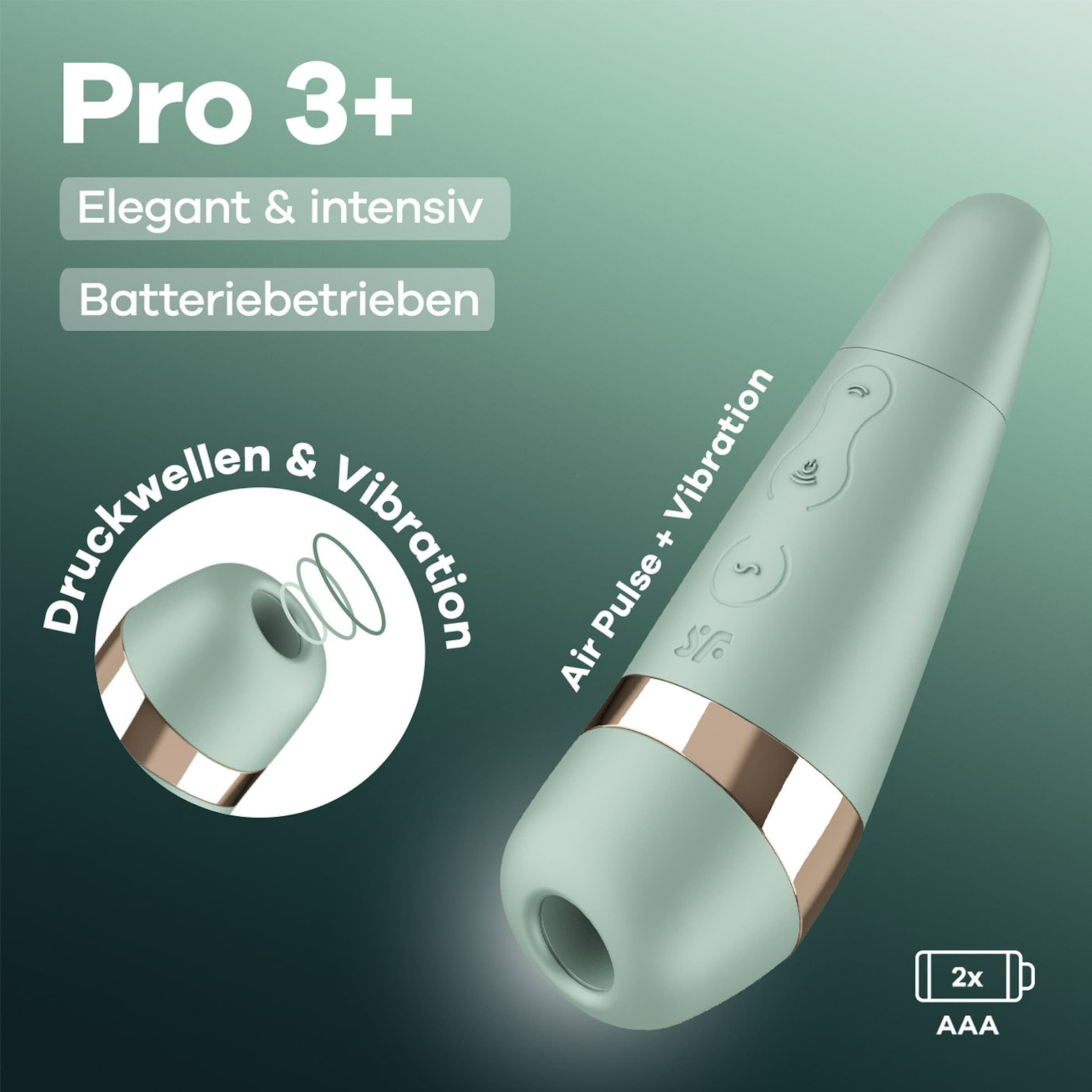 Satisfyer Pro 3+, 14,4 cm