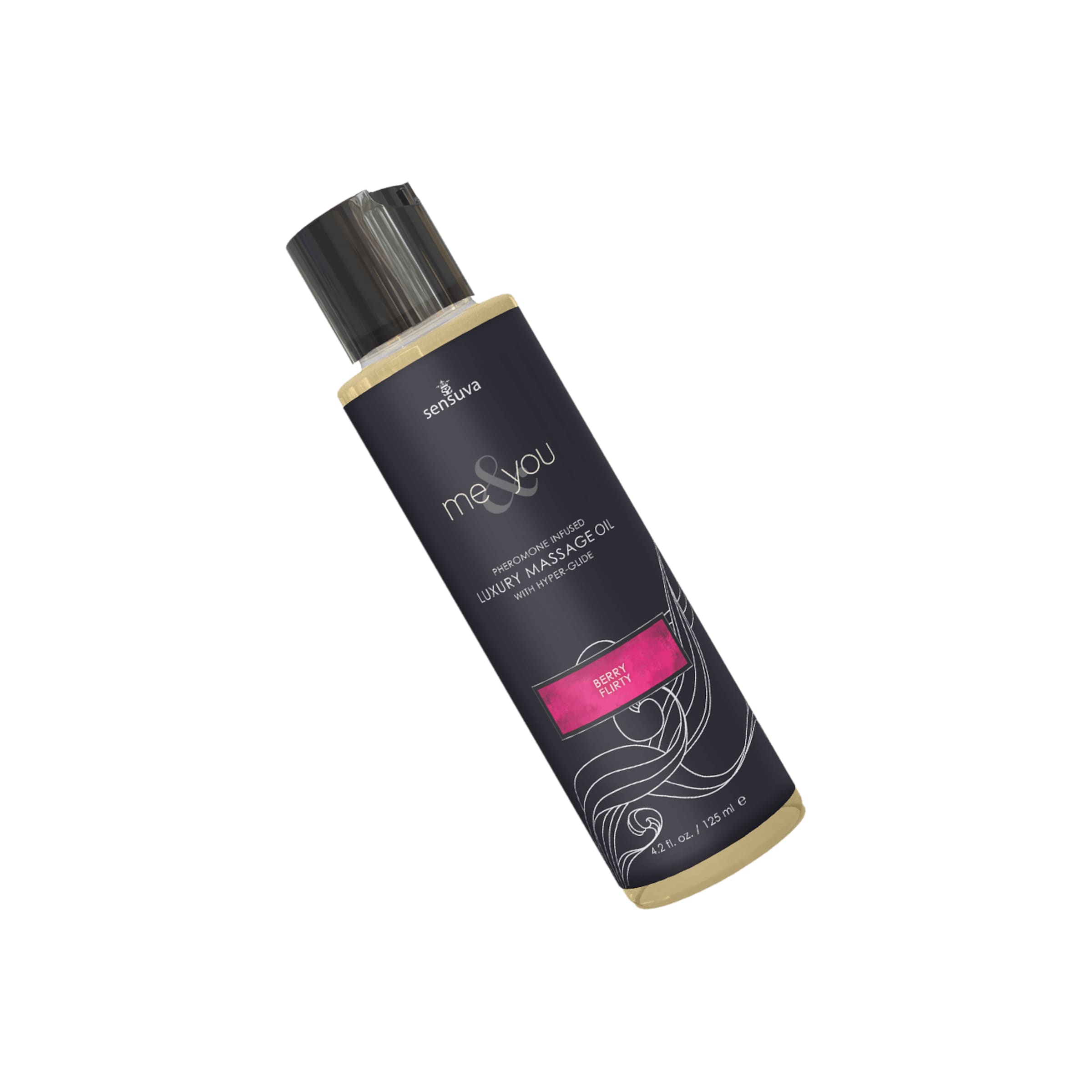 Me and You - Luxury Massage Oil Berry Flirty, 125 ml