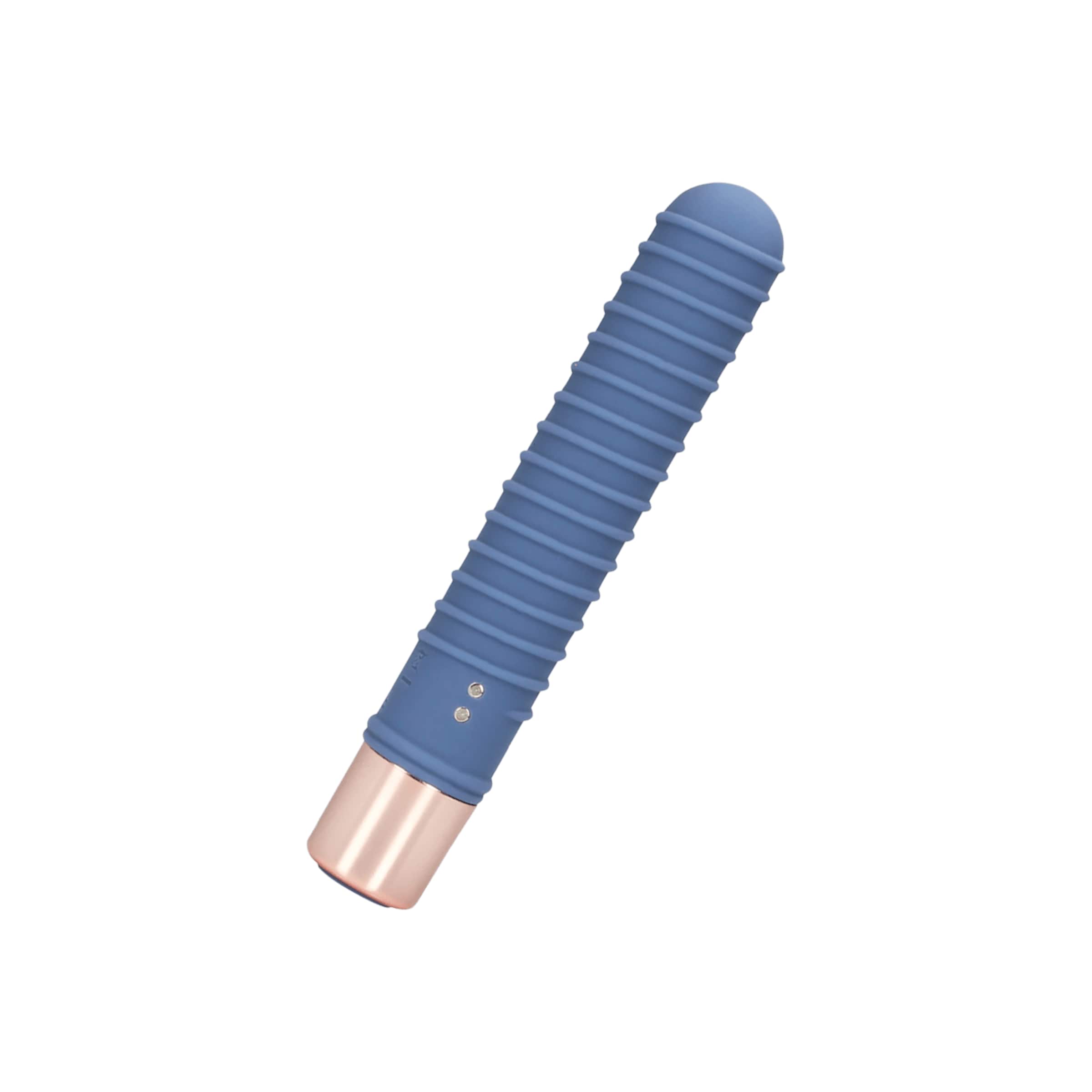 Ribbed Mini Vibrator, 14,1 cm