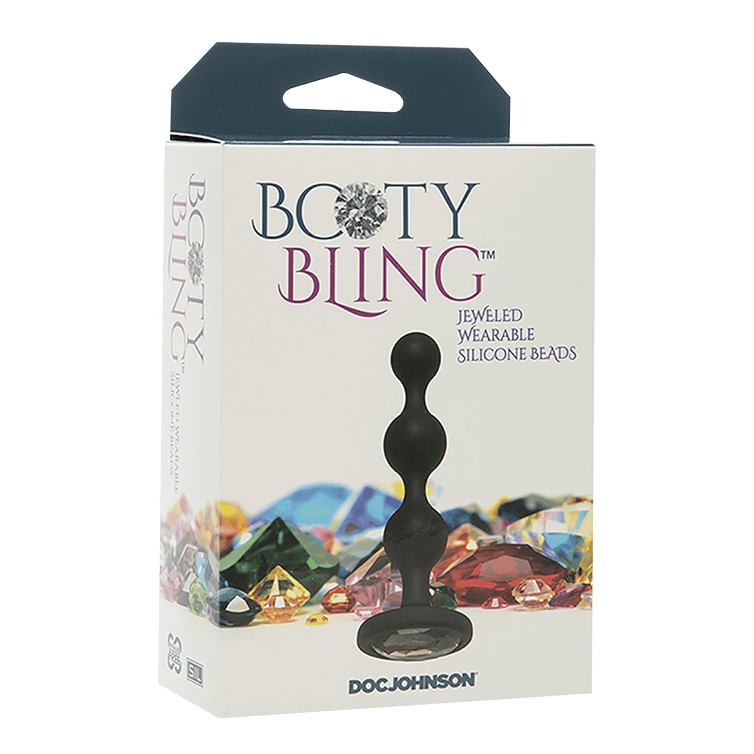 Booty Bling - Portable Anal Beads, 10,2 cm