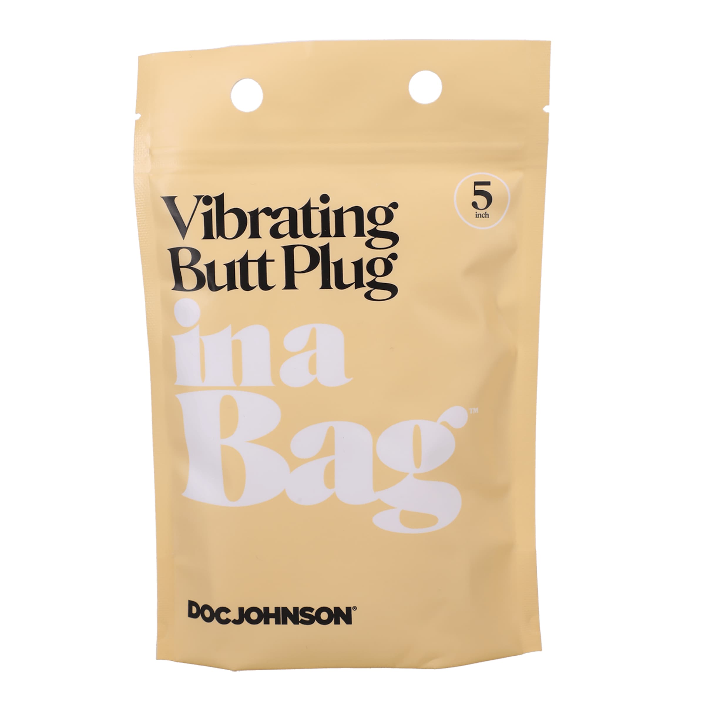 Vibrating Butt Plug In A Bag, 14 cm