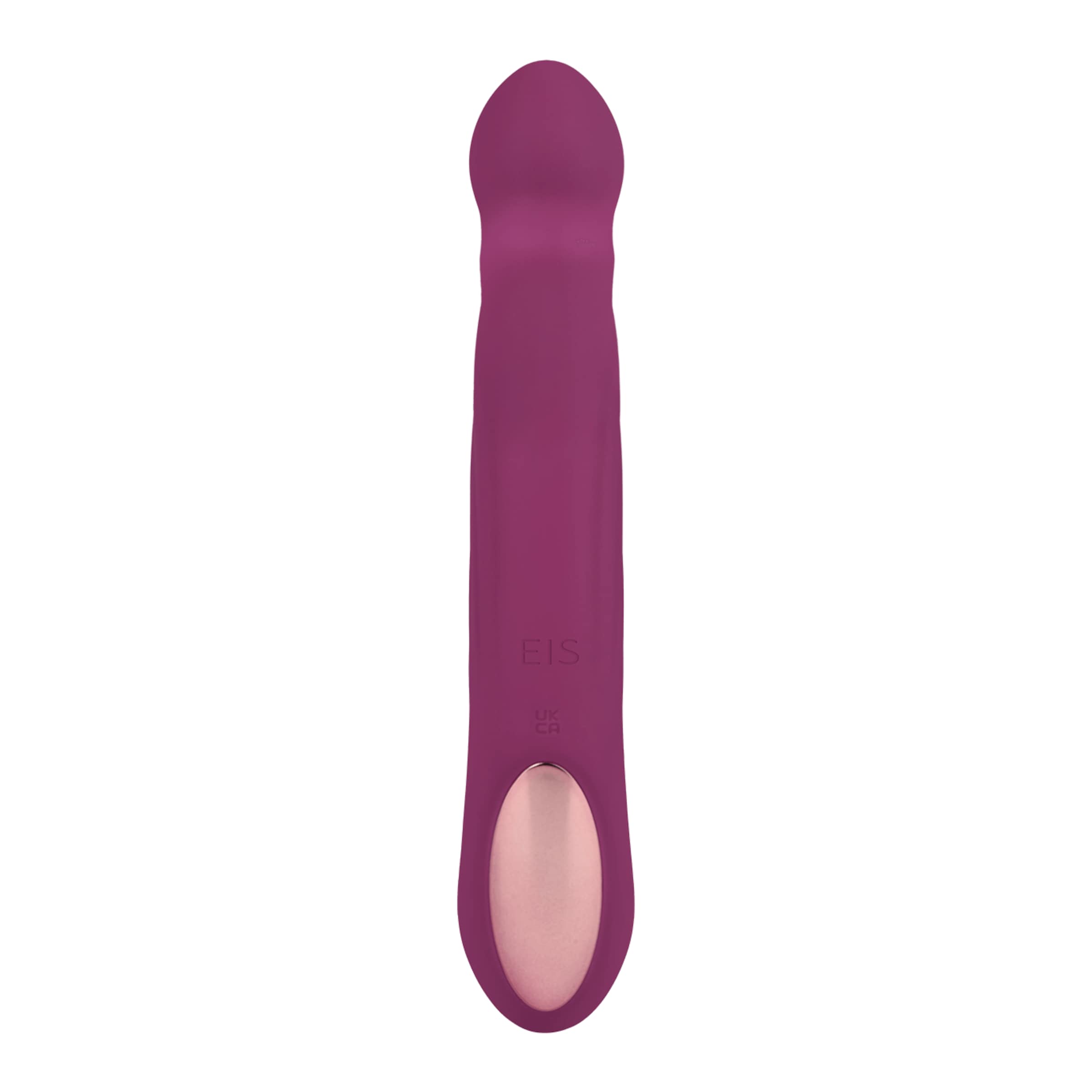 Stoßender Rabbitvibrator aus Silikon, 21,5 cm