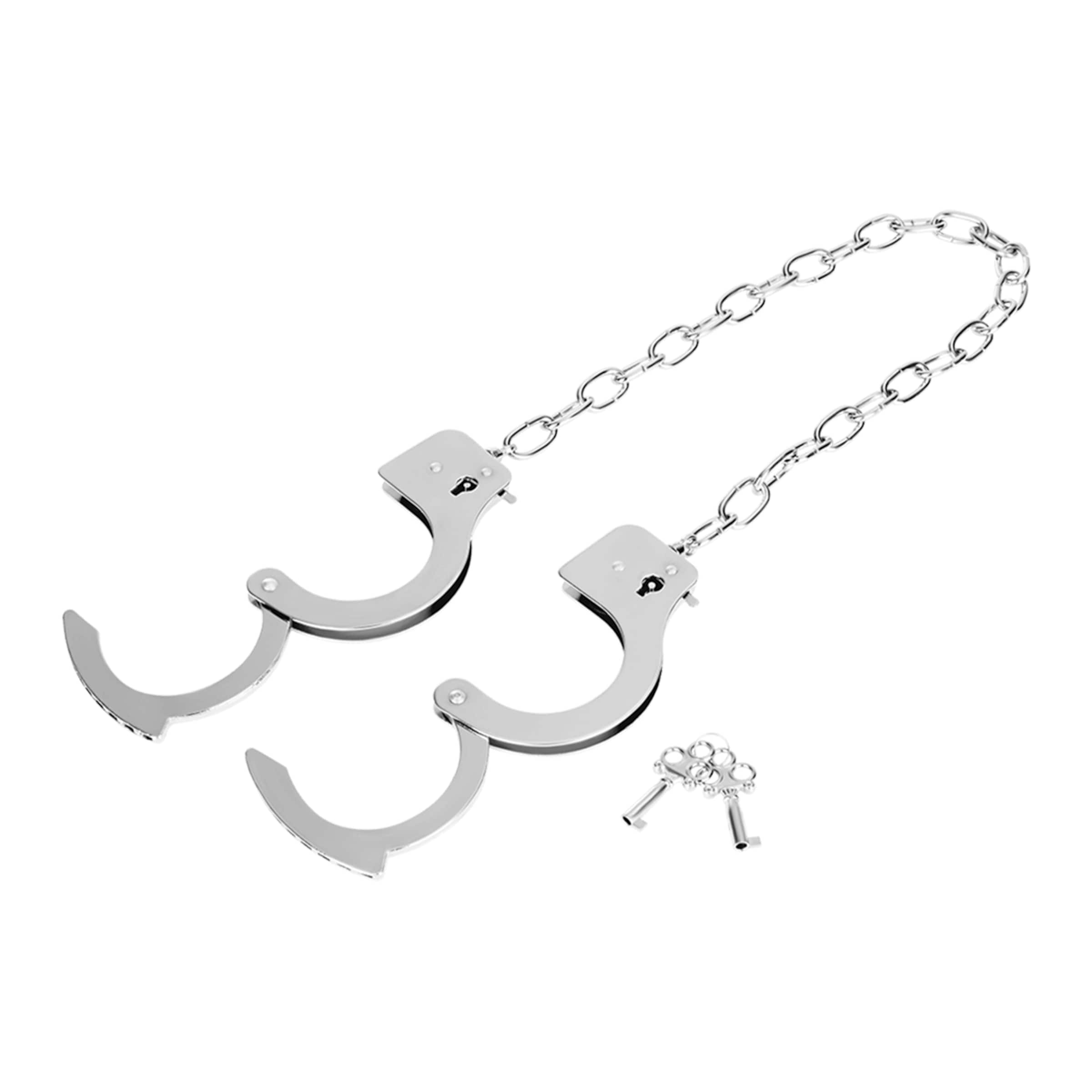 Metal Cuffs, mit langer Kette