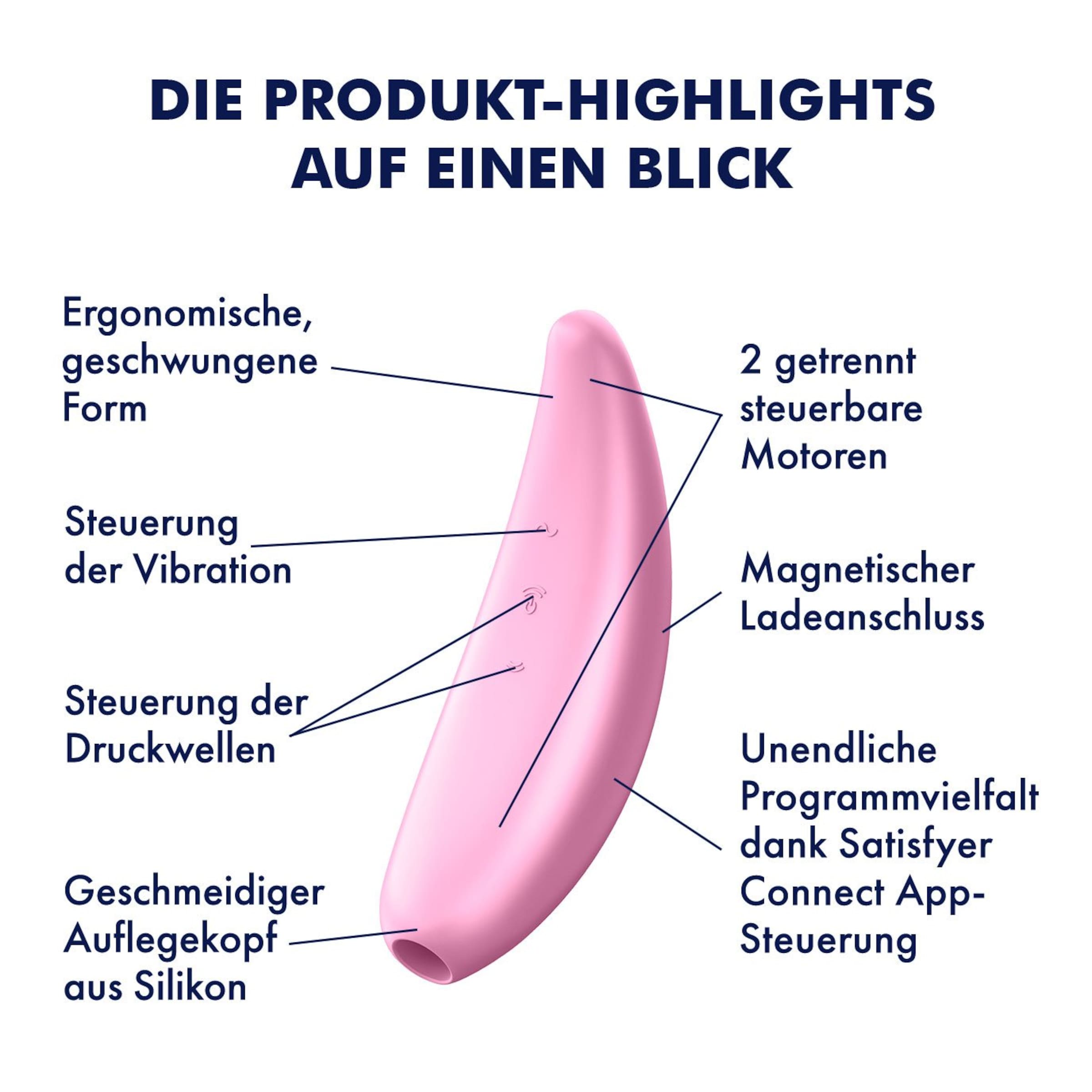 Satisfyer Curvy 3 Connect App, 15 cm