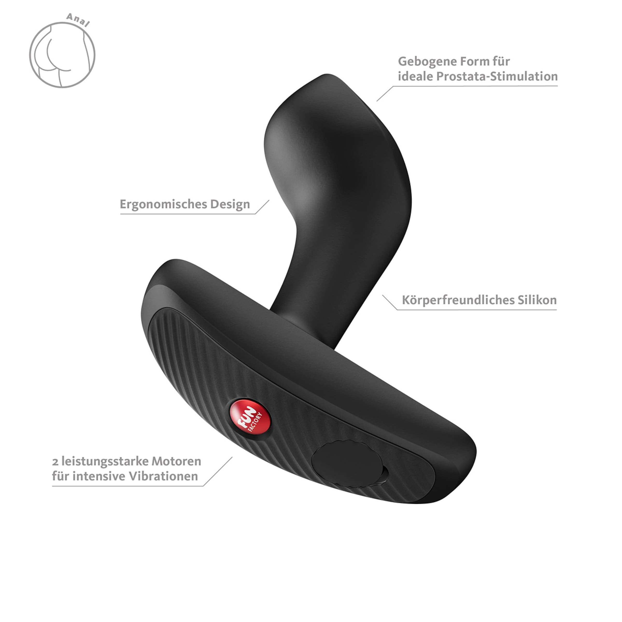 Fun Factory Bootie Vibe, 9,5 cm