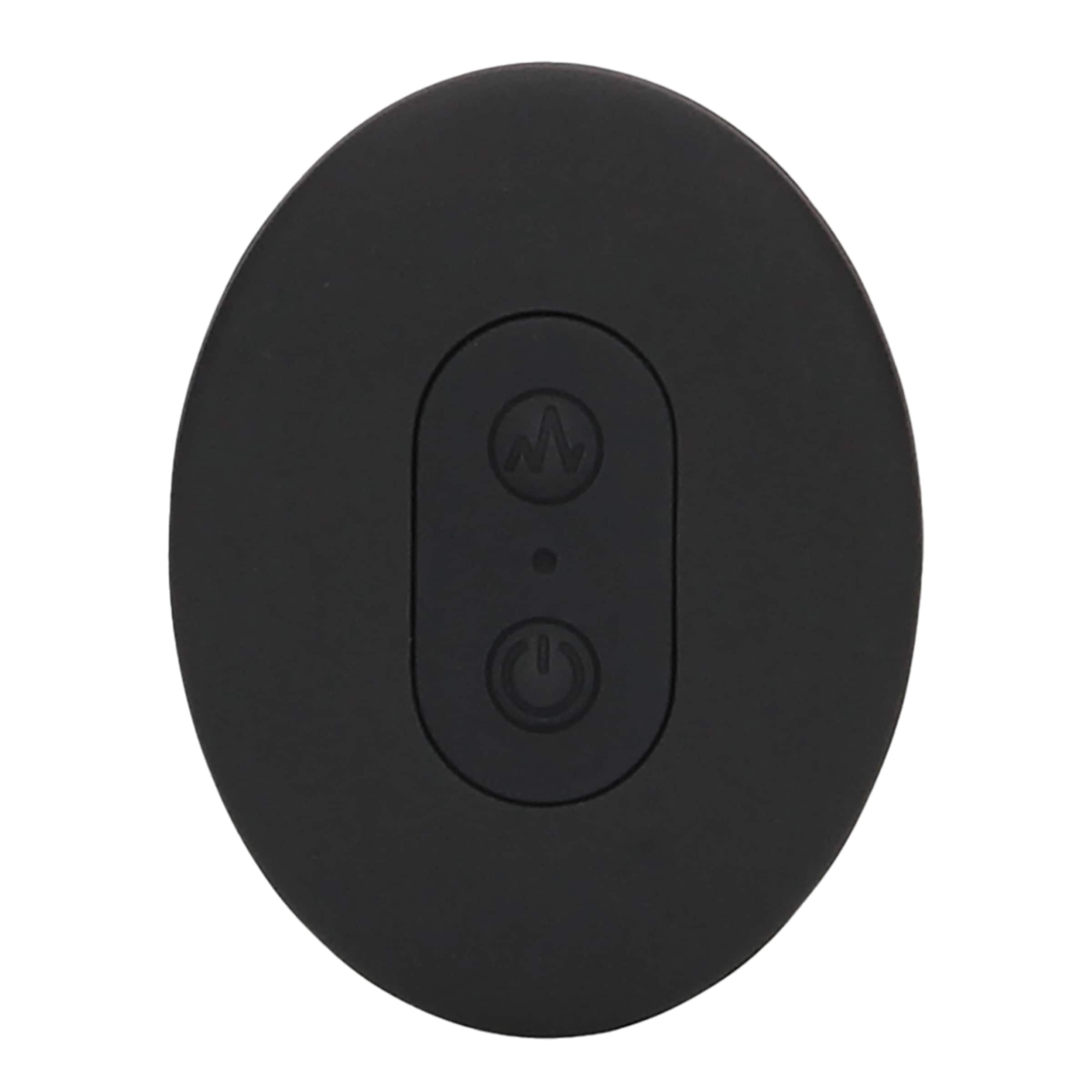 Smooth Vibrating Anal Plug with Remote Control , 11,7 cm