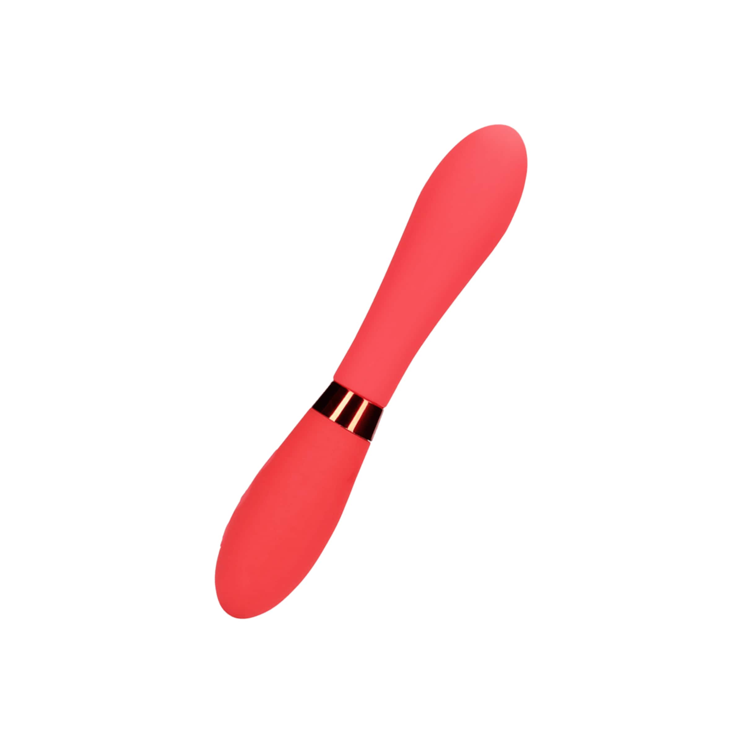 Silicone Smooth Vibrator, 20,5 cm