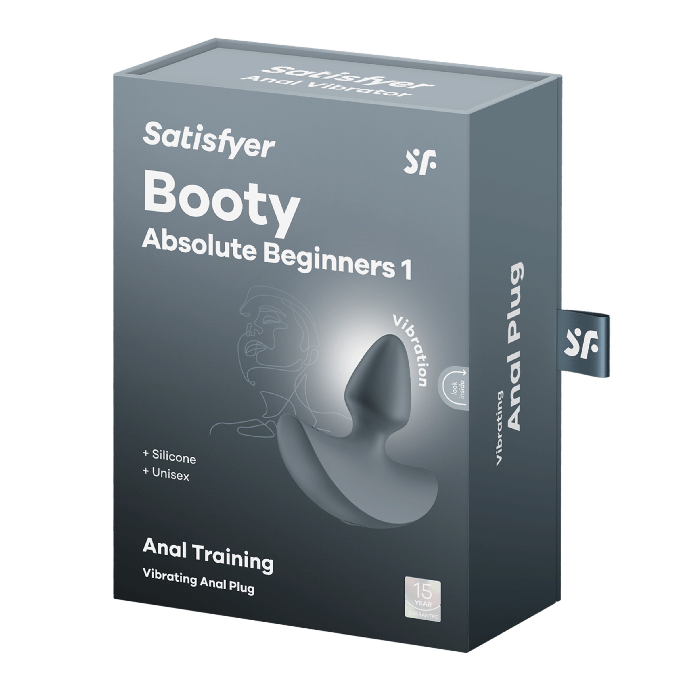 Anale vibrator Booty Absolute Beginners 1 donkerblauw