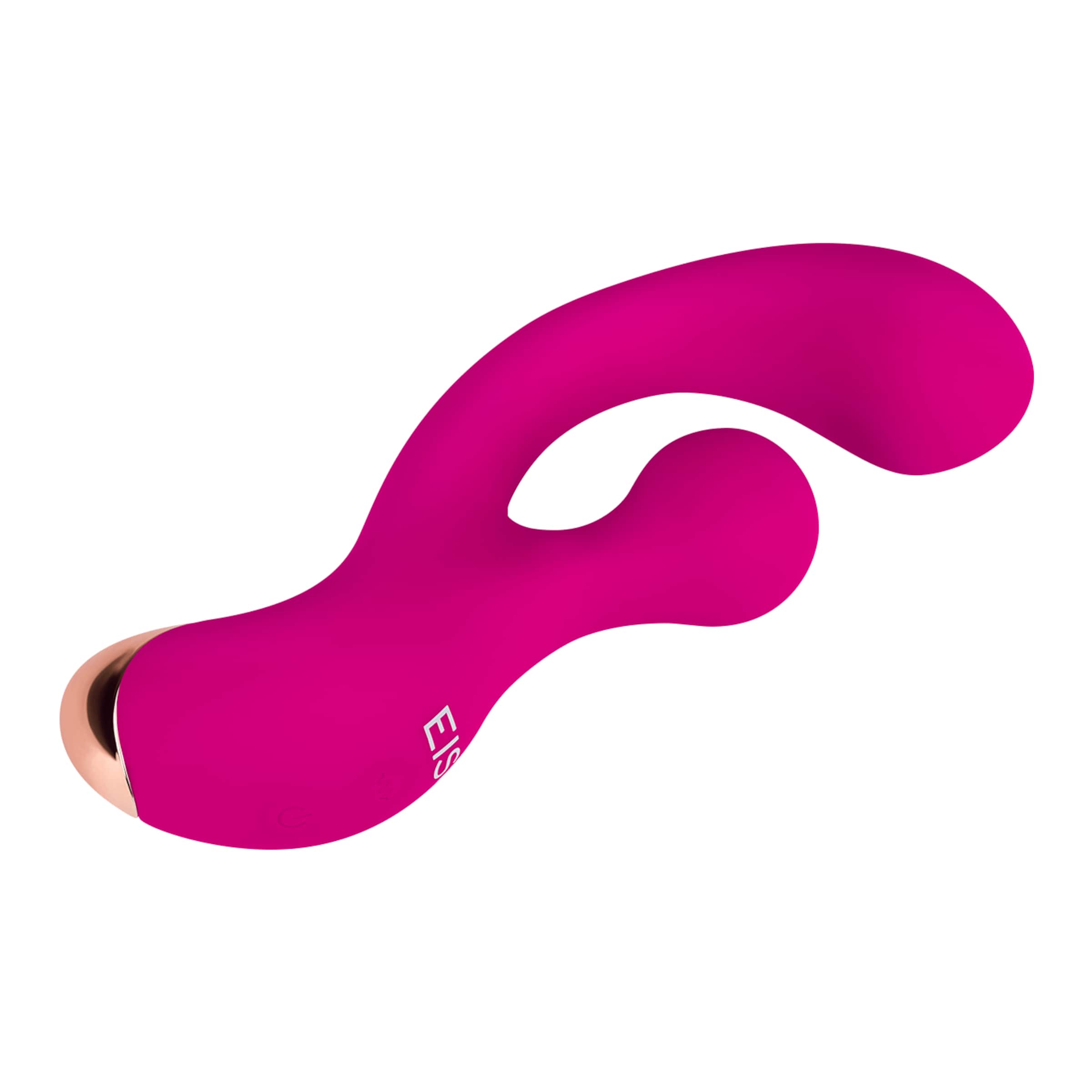Kurviger Rabbitvibrator, 17,5 cm