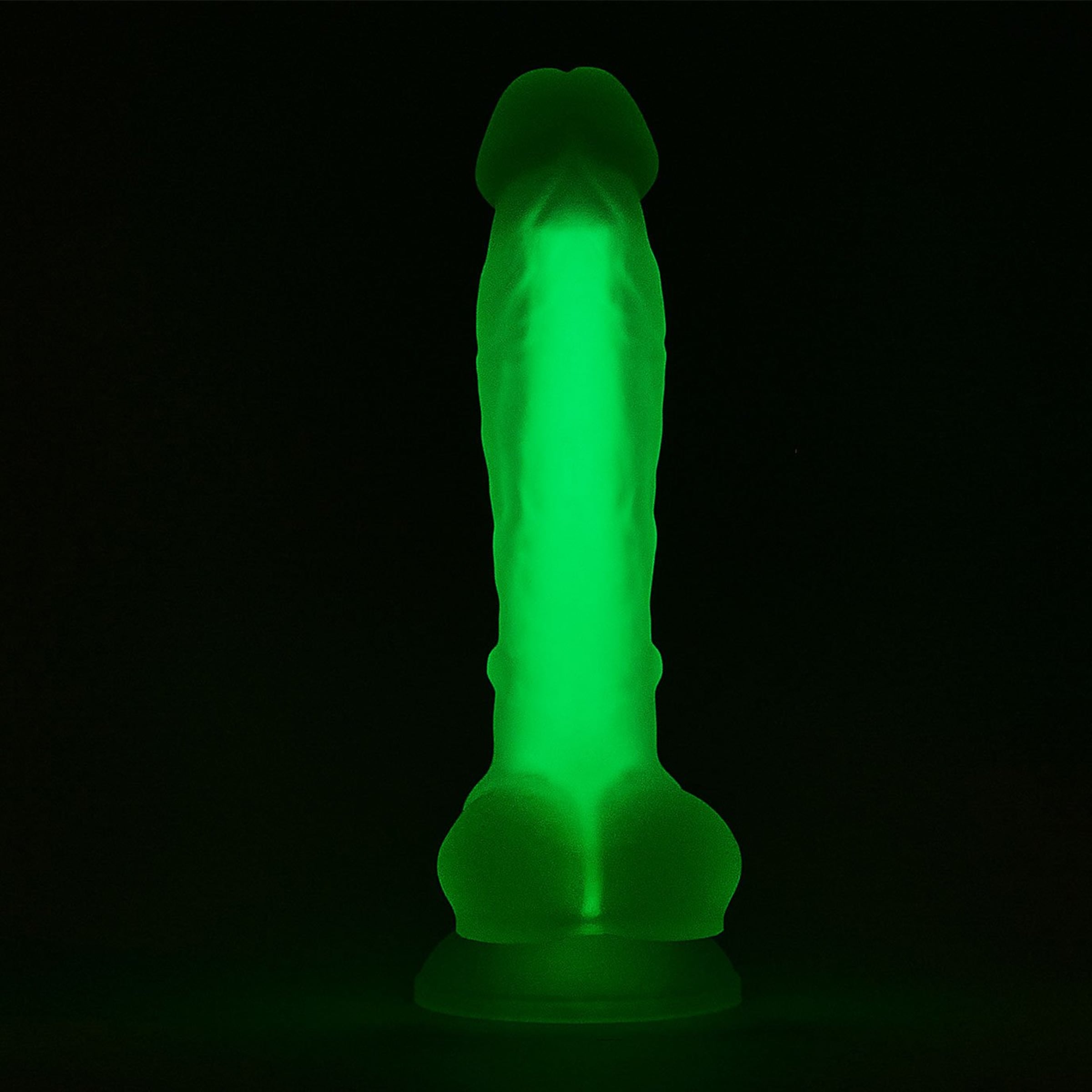 Radiant - Glow in the Dark Dildo, 17,5 cm