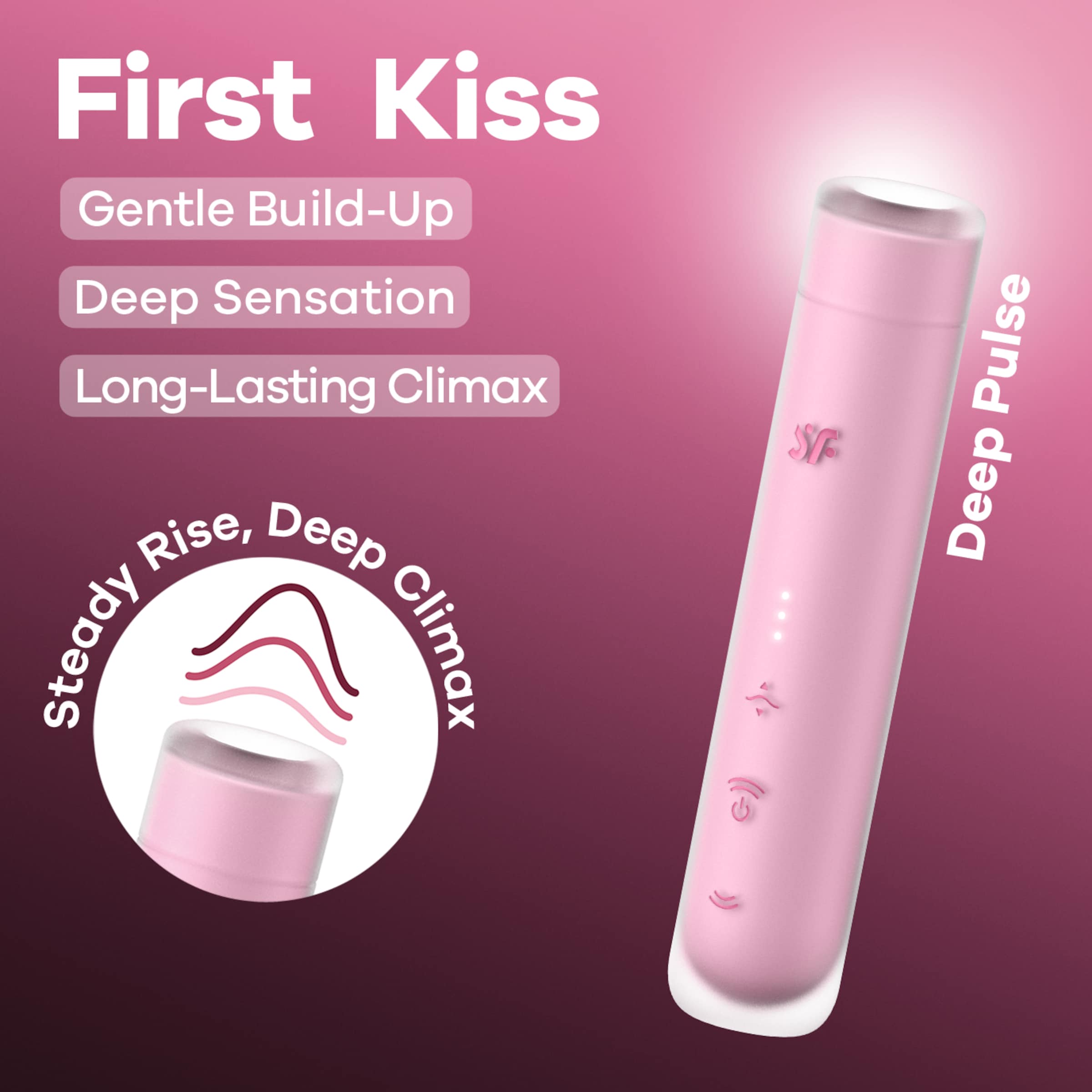 Satisfyer First Kiss, 12,5 cm