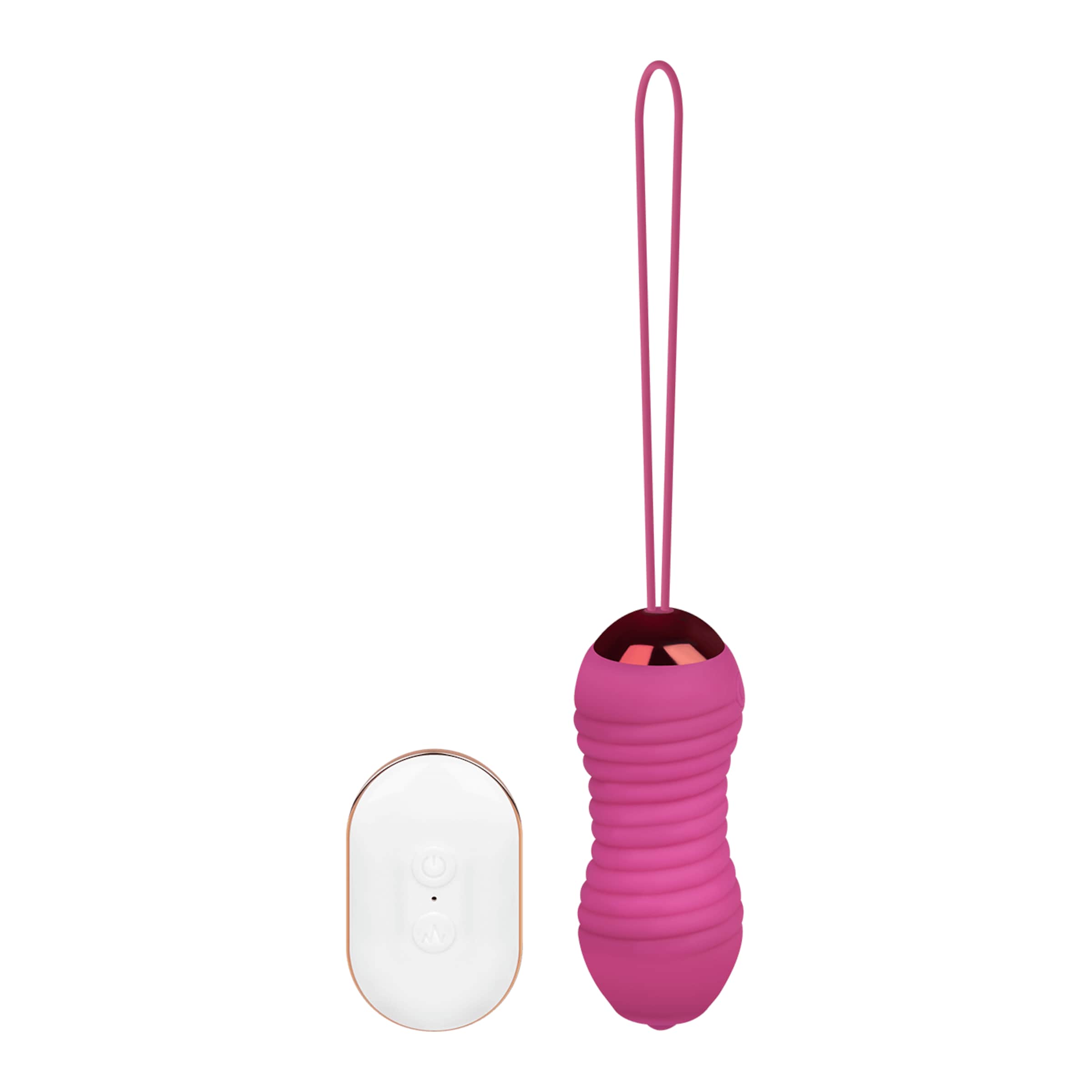 trillend ei Minivibrator Auf und Ab plus Zunge roze
