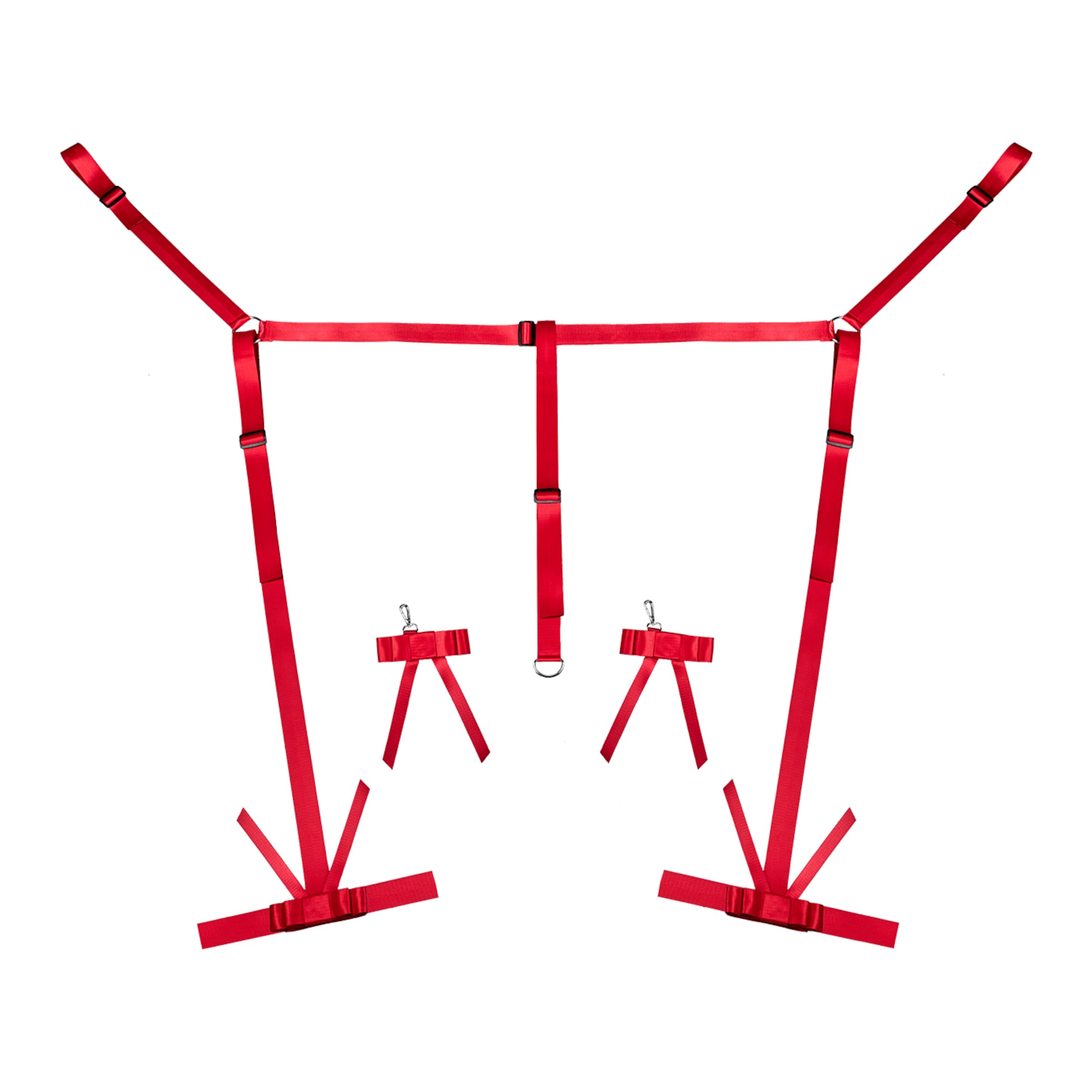 Bett-Fessel-Set mit Schleifen