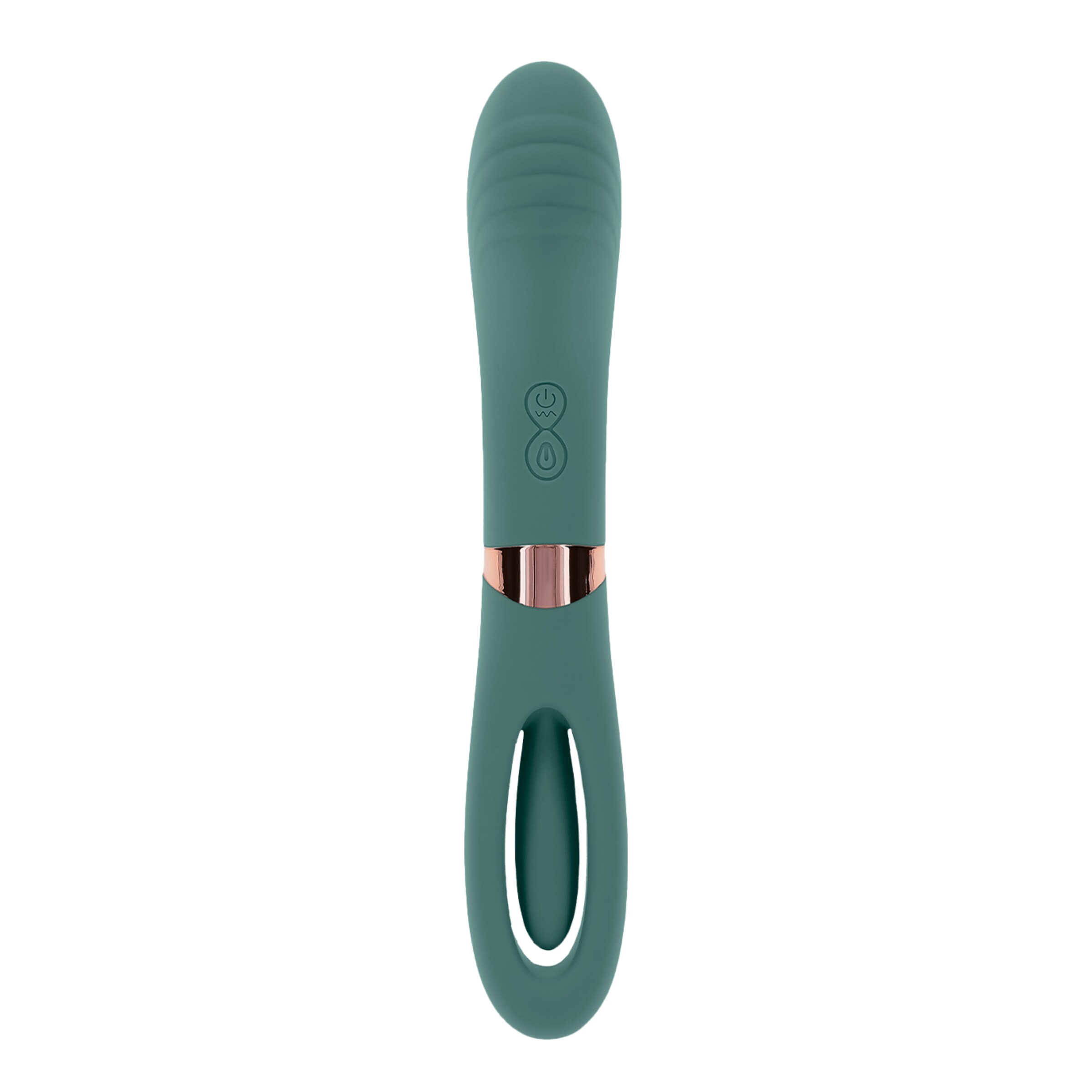 G-spotvibrator EVOLVED CHICK FLICK donkergroen