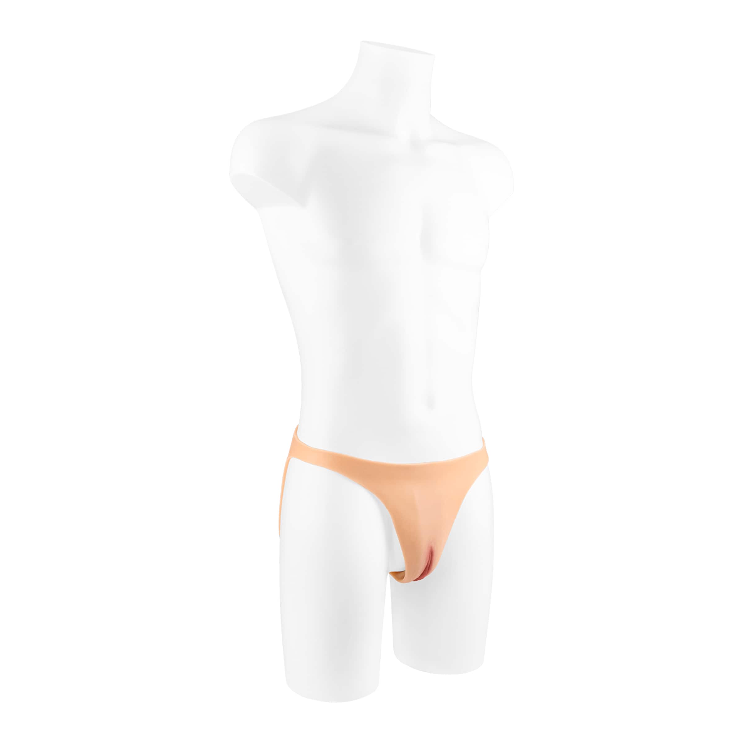 Jockstrap-Vaginahose aus Silikon