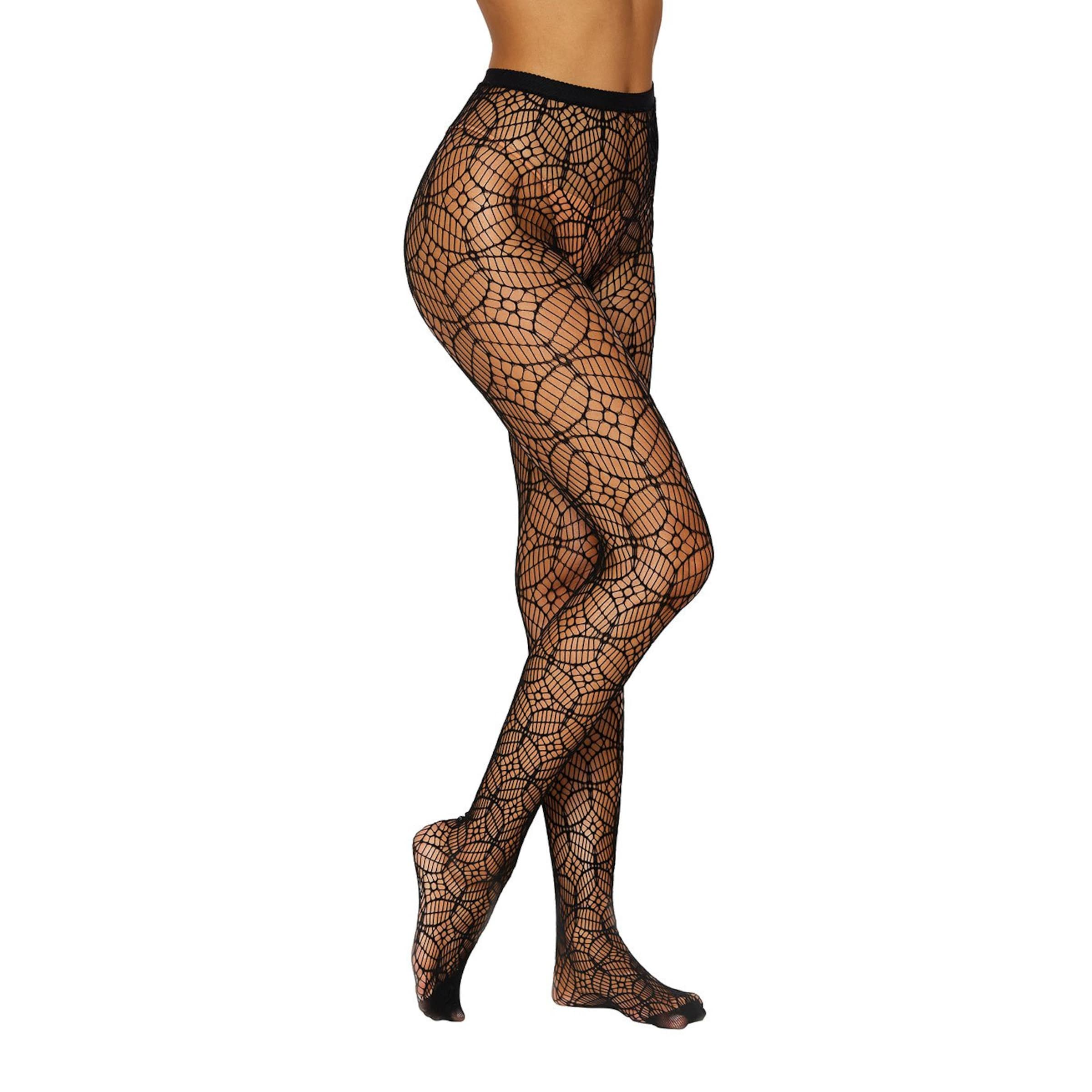 Gemusterte Strumpfhose