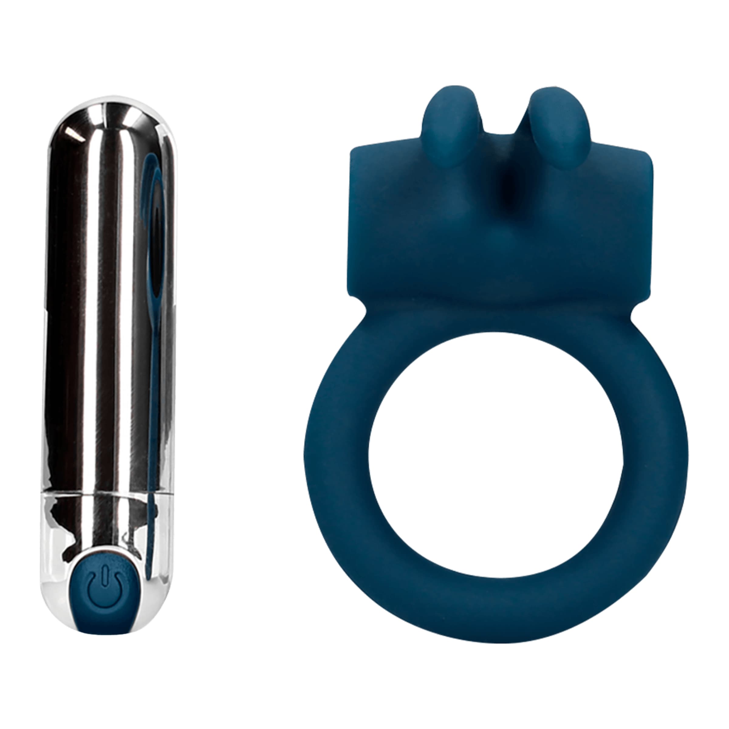 Vibrating Rabbit Cock Ring, 3,4  cm
