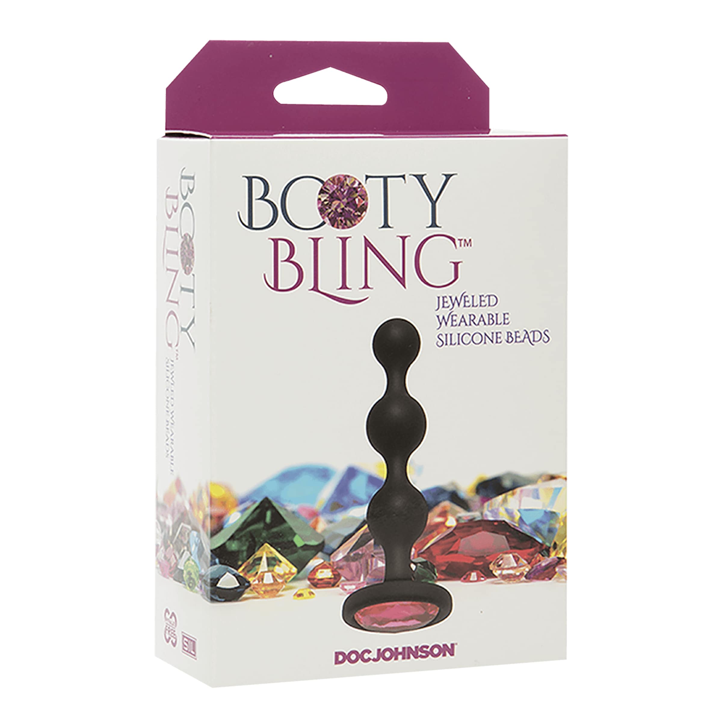 Booty Bling - Portable Anal Beads, 10,2 cm
