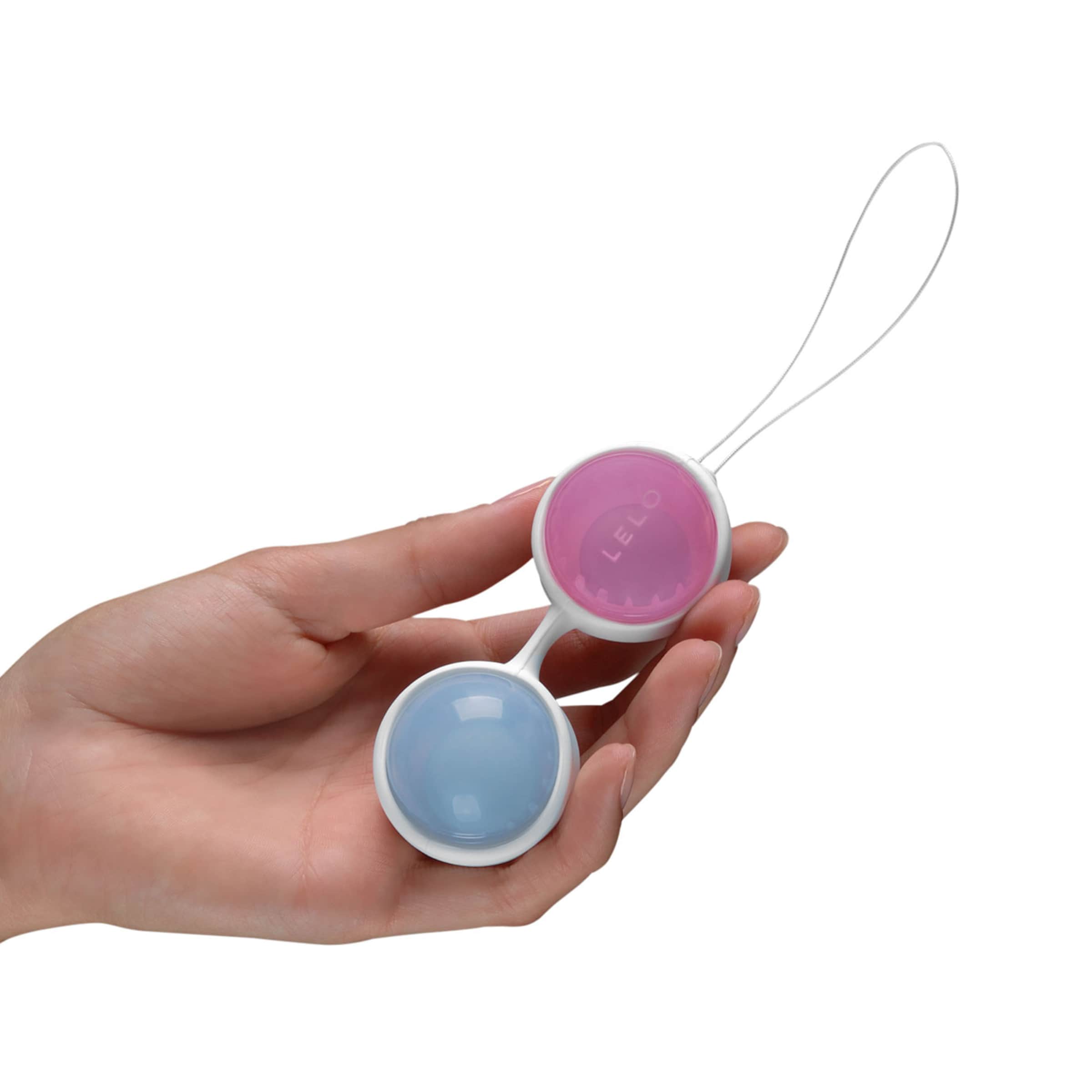 liefdesballen 'Luna Beads Mini', 3,2cm roze