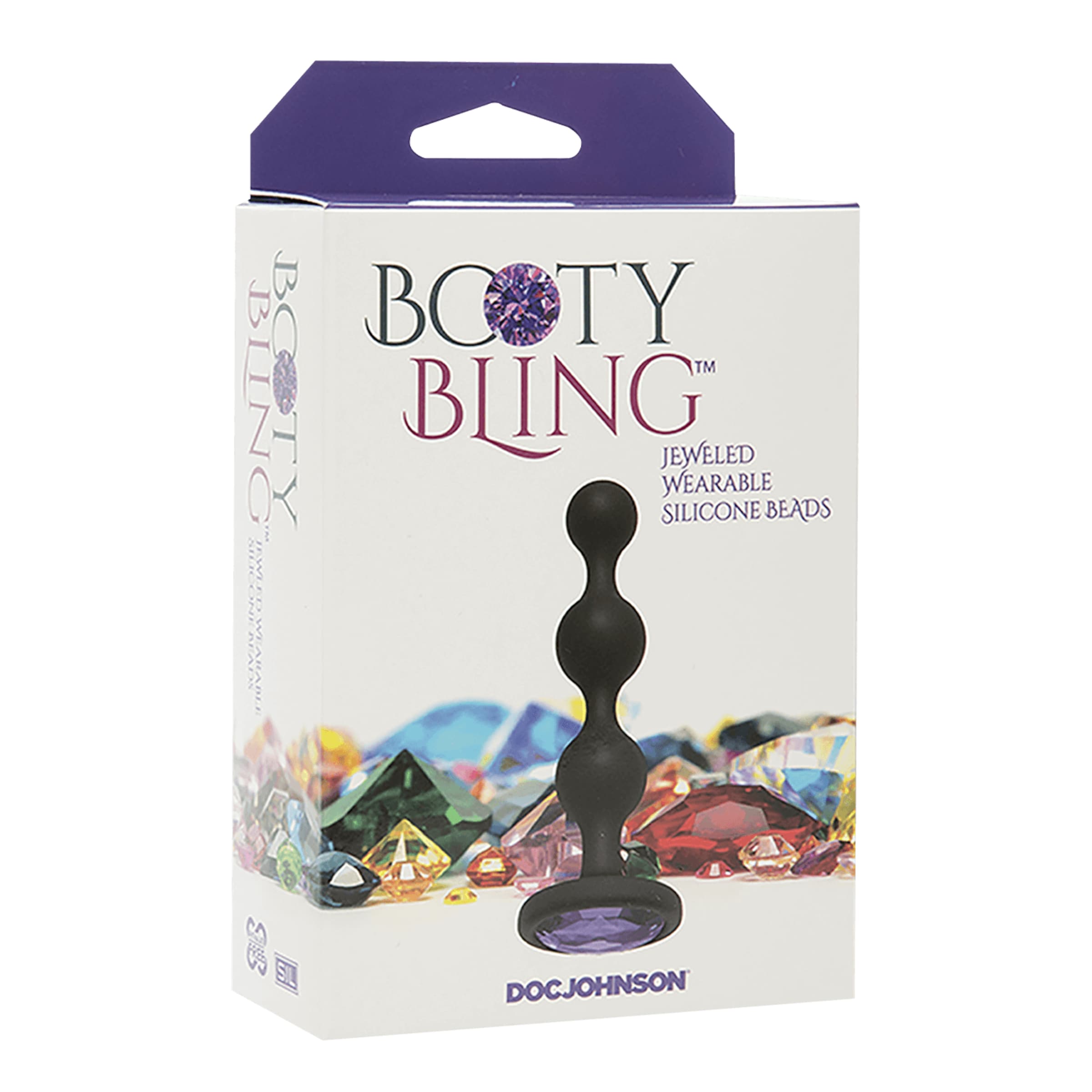 Booty Bling - Portable Anal Beads, 10,2 cm