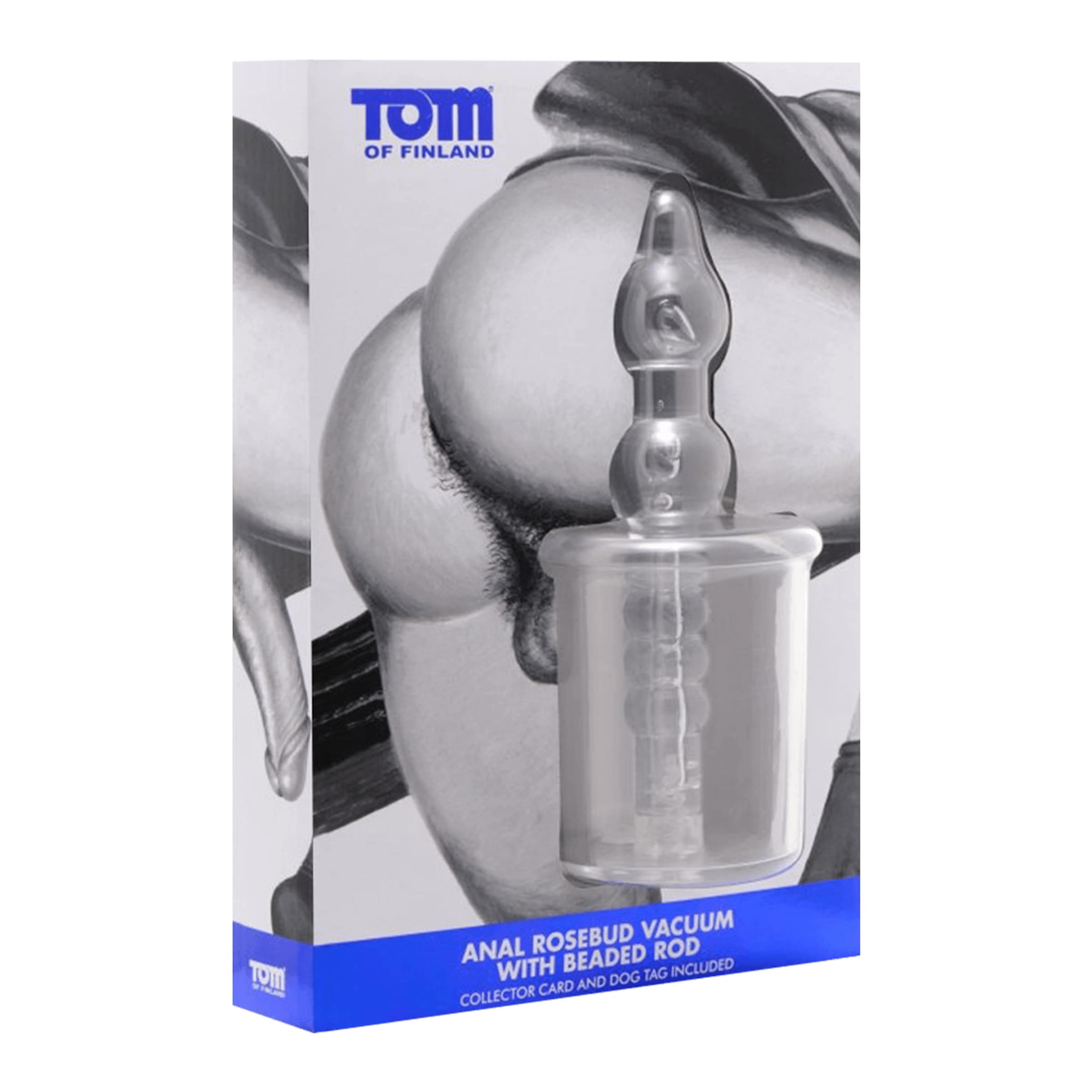 Tom of Finland - Anal Rosebud Vacuum With Beaded Rod