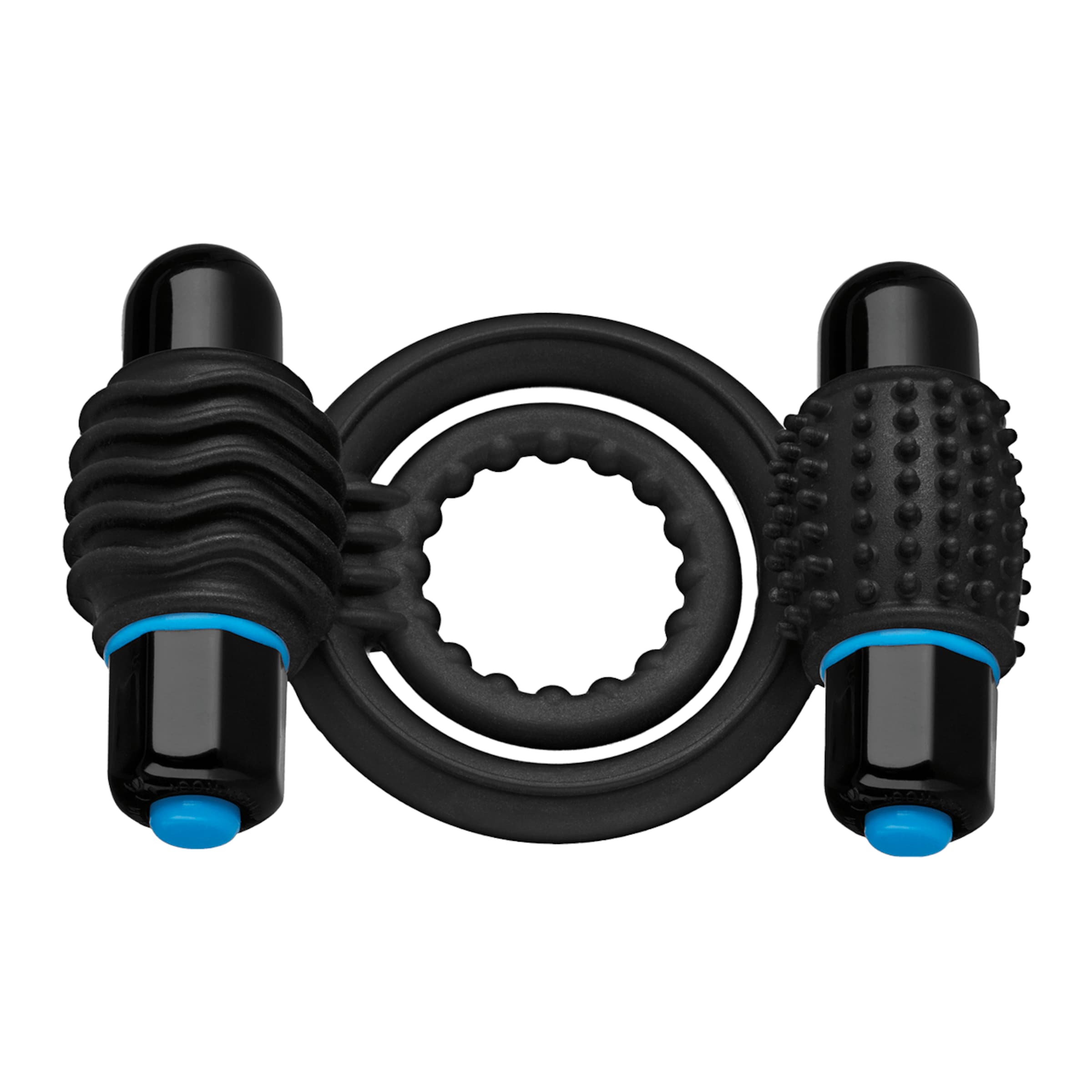 OptiMale - Vibrating Double C-Ring, 5,1 cm