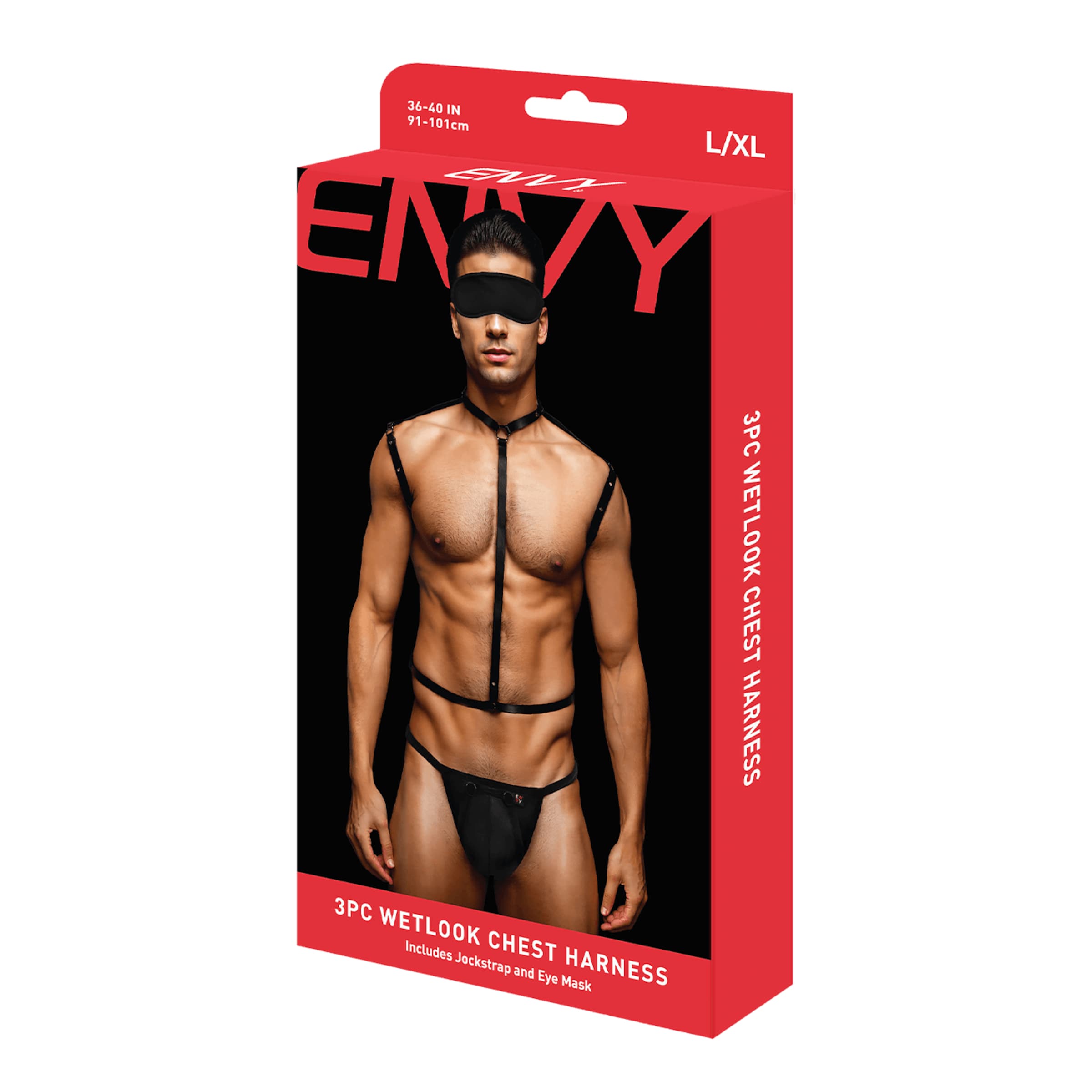 Wetlook Chest Harness, 3 Teile