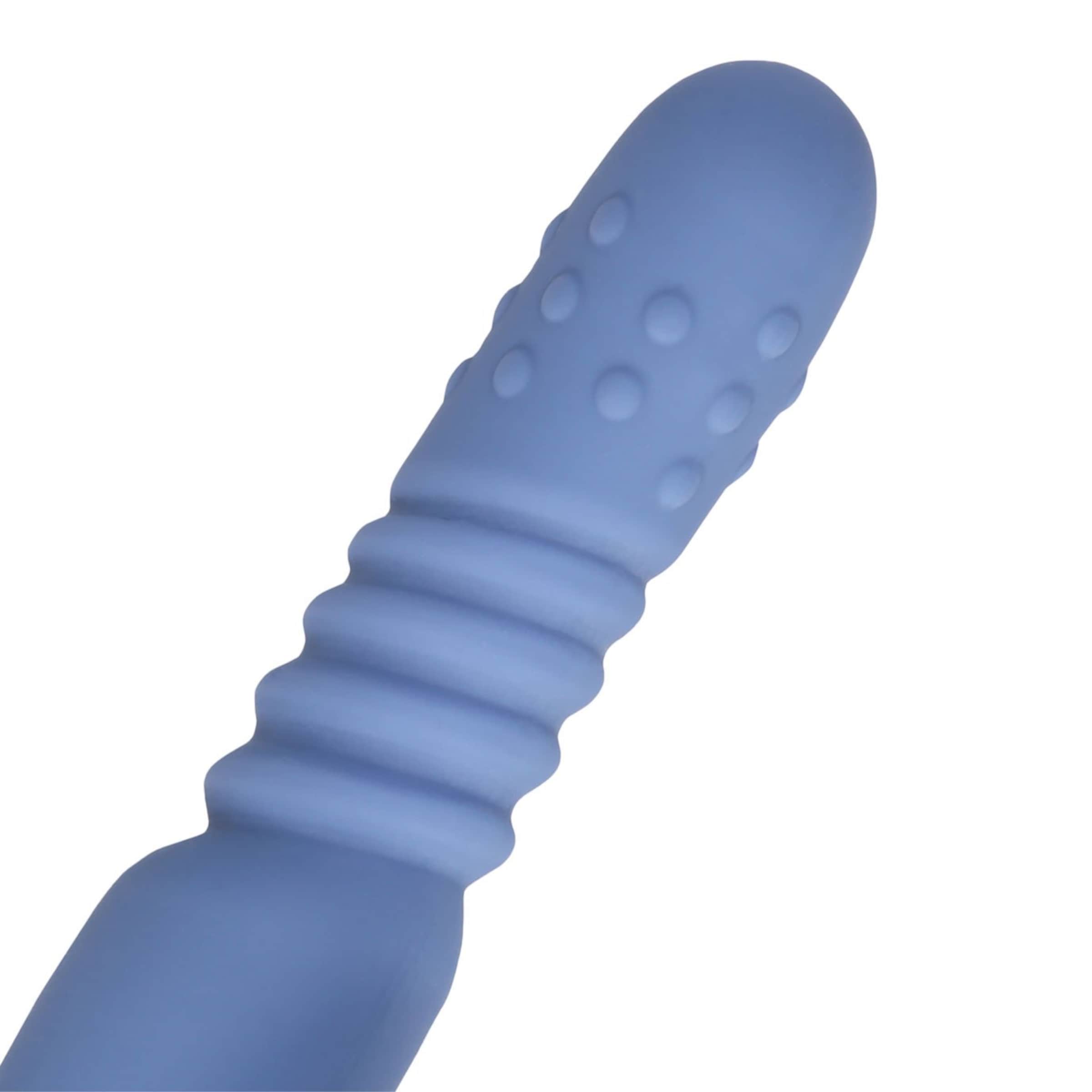 Warming Rotating Beads and Thrusting Rabbit Vibrator, 24 cm