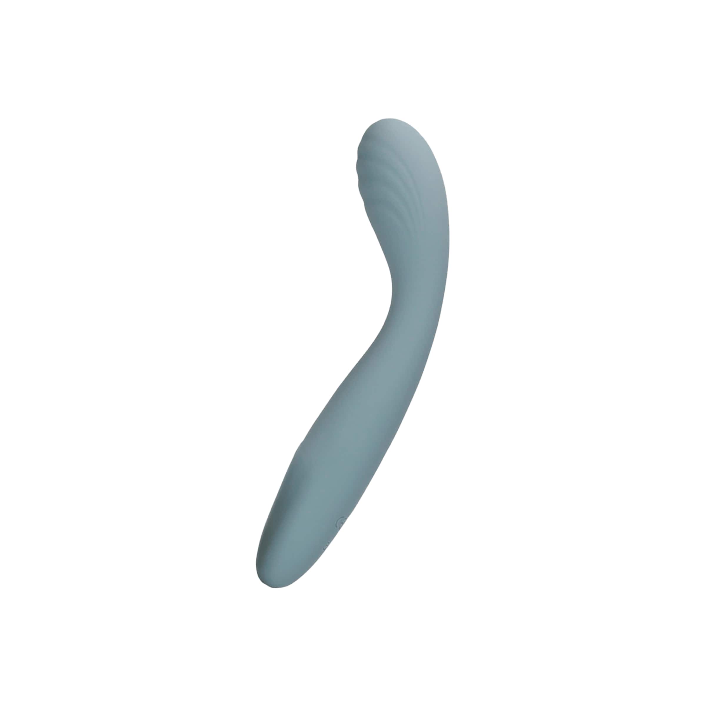 Ultra Soft Silicone G-Spot Vibrator, 18 cm